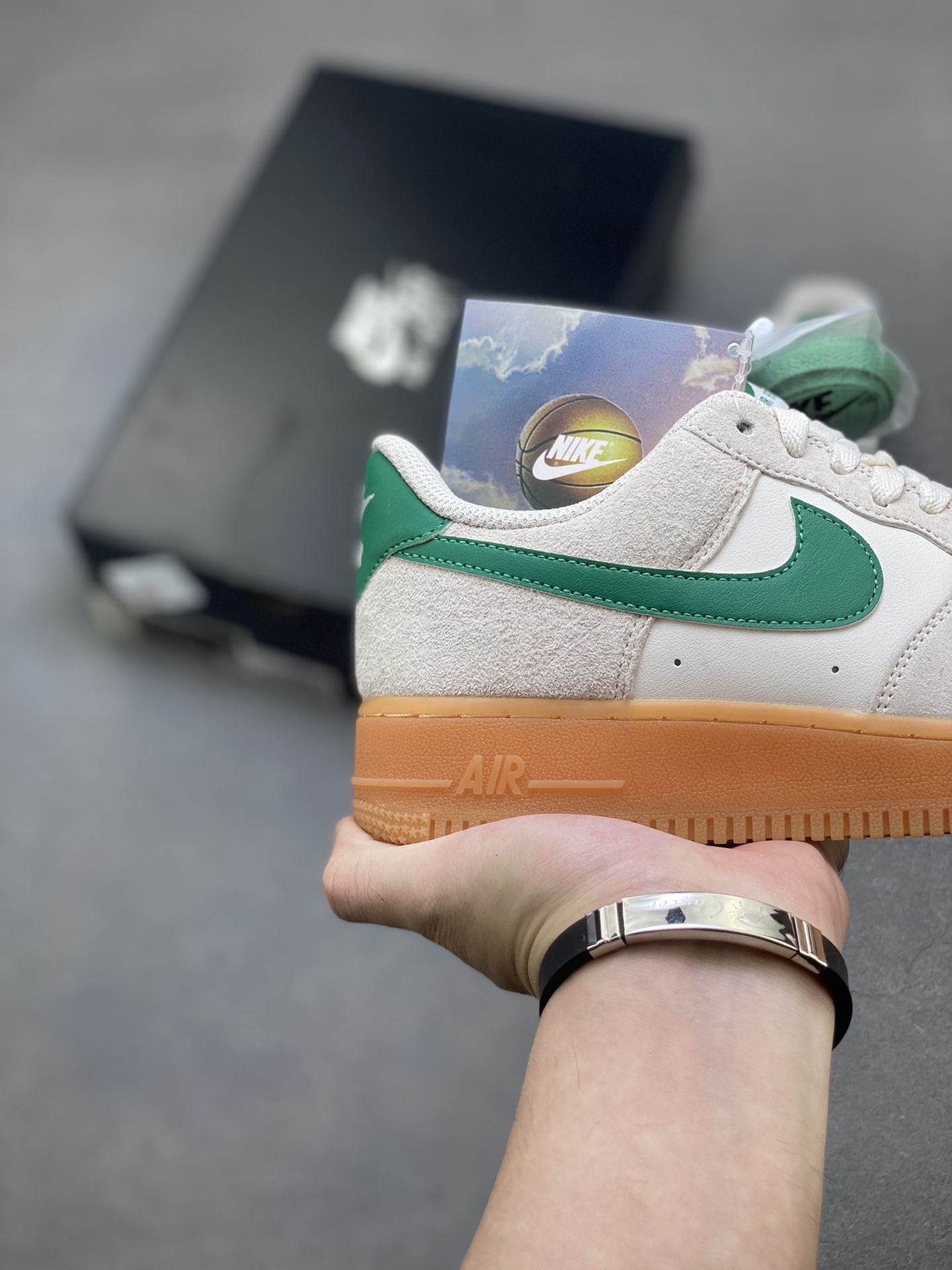 Nike Air Force 1 '07 Low White/Green Casual Sneaker (FQ8714-001) Limited 6 i1757347579810 5856 0 4