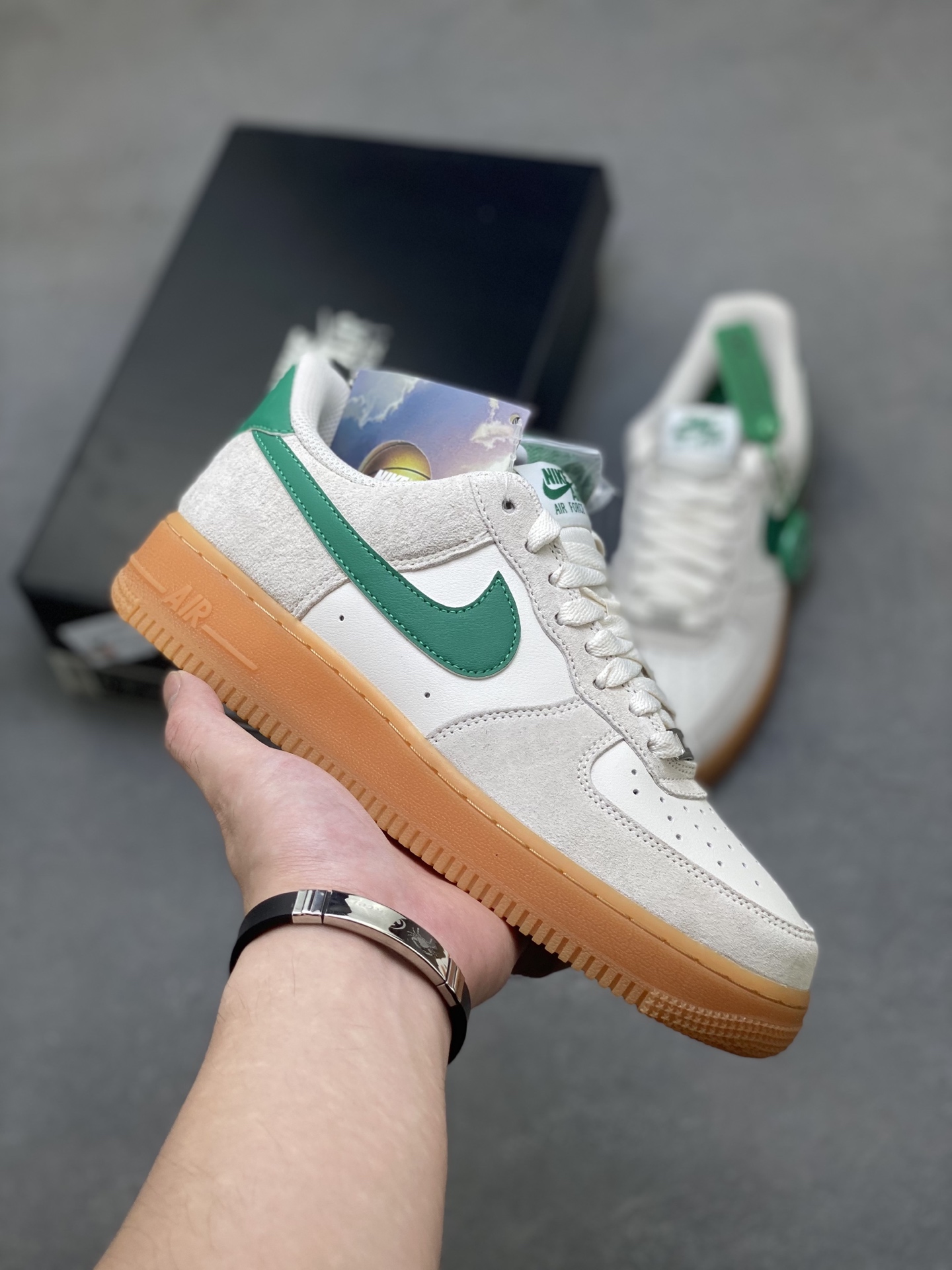 Nike Air Force 1 '07 Low White/Green Casual Sneaker (FQ8714-001) Limited 2 i1757347580107 9290 0 0