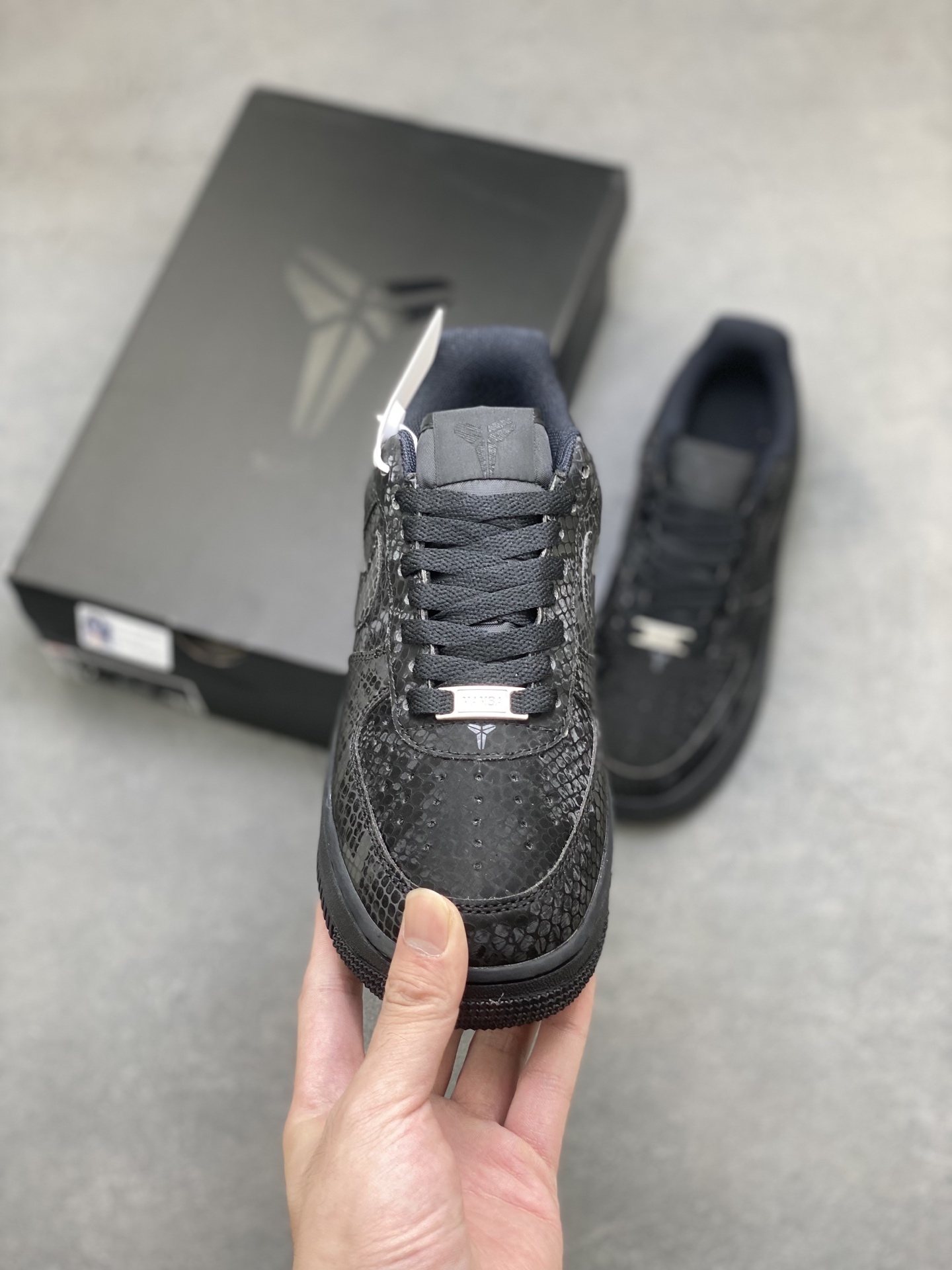 Nike Air Force 1 '07 Low Black SnakeSkin Limited Edition Sneakers 3 i1757347625786 409 0 1