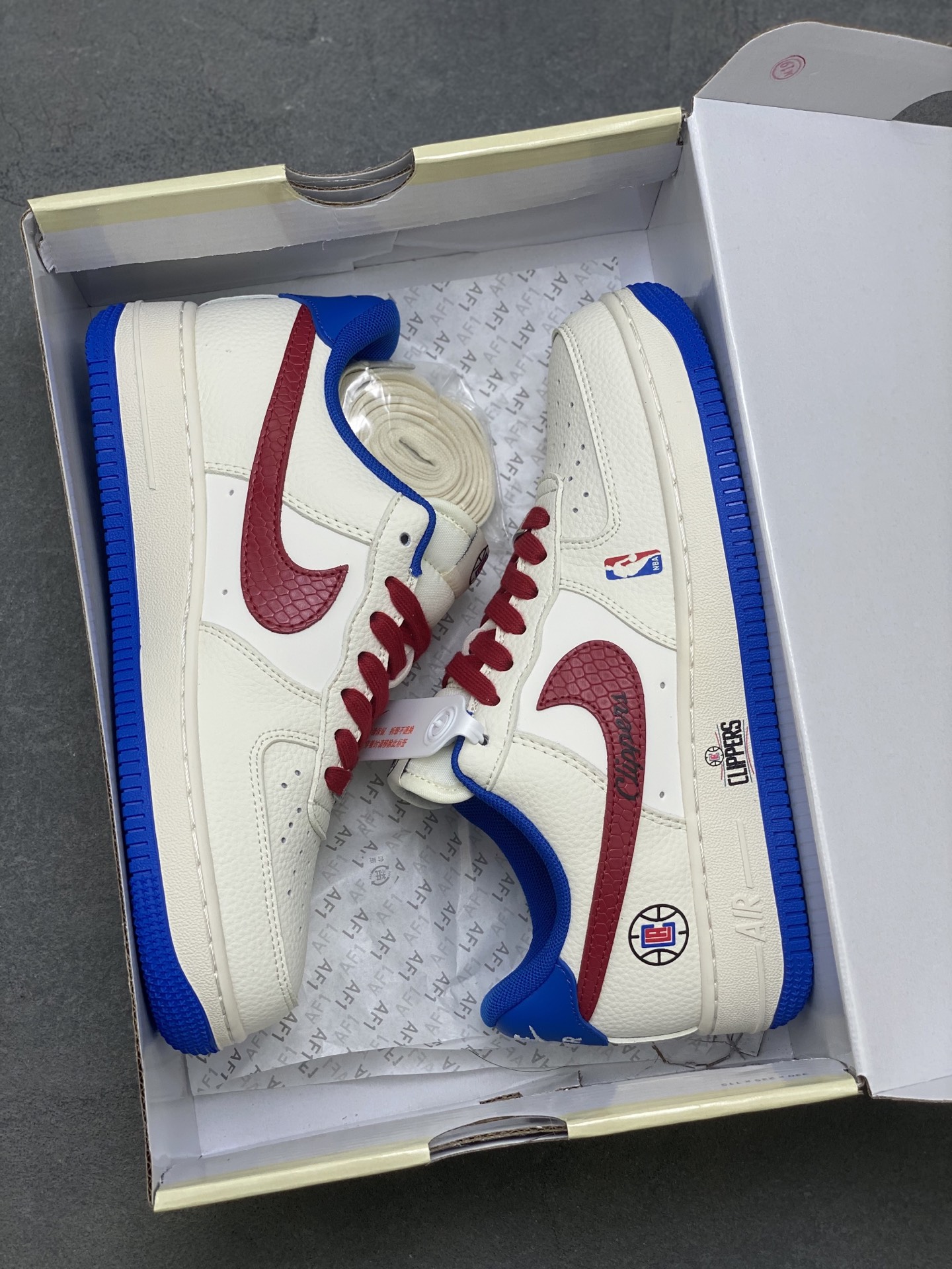 Nike Air Force 1 '07 Low Clippers Edition Leather Basketball Shoes 10 i1757606716116 7911 0 8