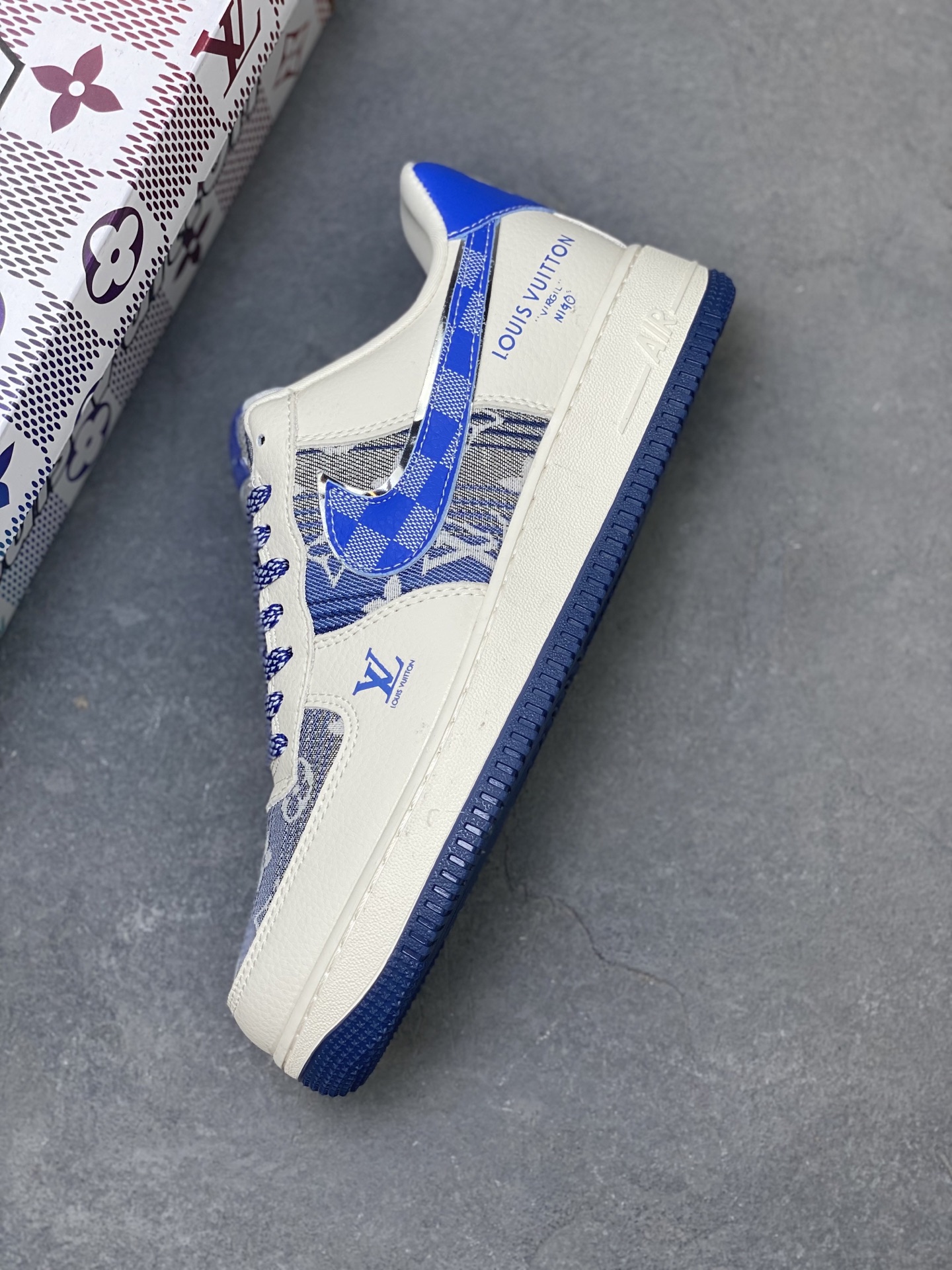 Nike Air Force 1 Low Louis Vuitton Edition Sneakers - Limited Release 8 i1757606839982 7221 0 6
