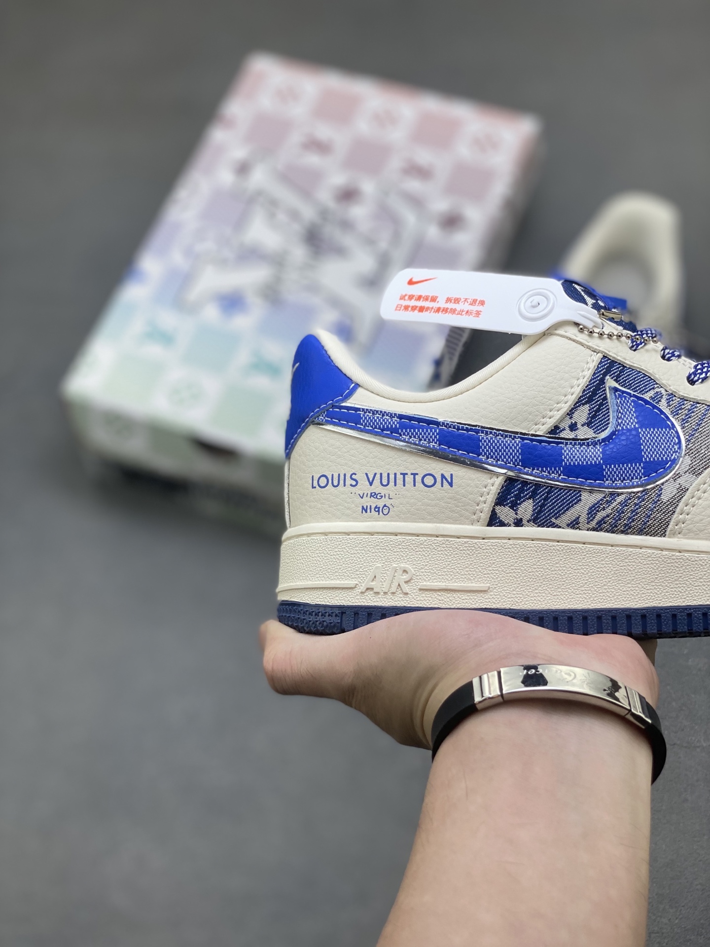 Nike Air Force 1 Low Louis Vuitton Edition Sneakers - Limited Release 6 i1757606840002 8453 0 4