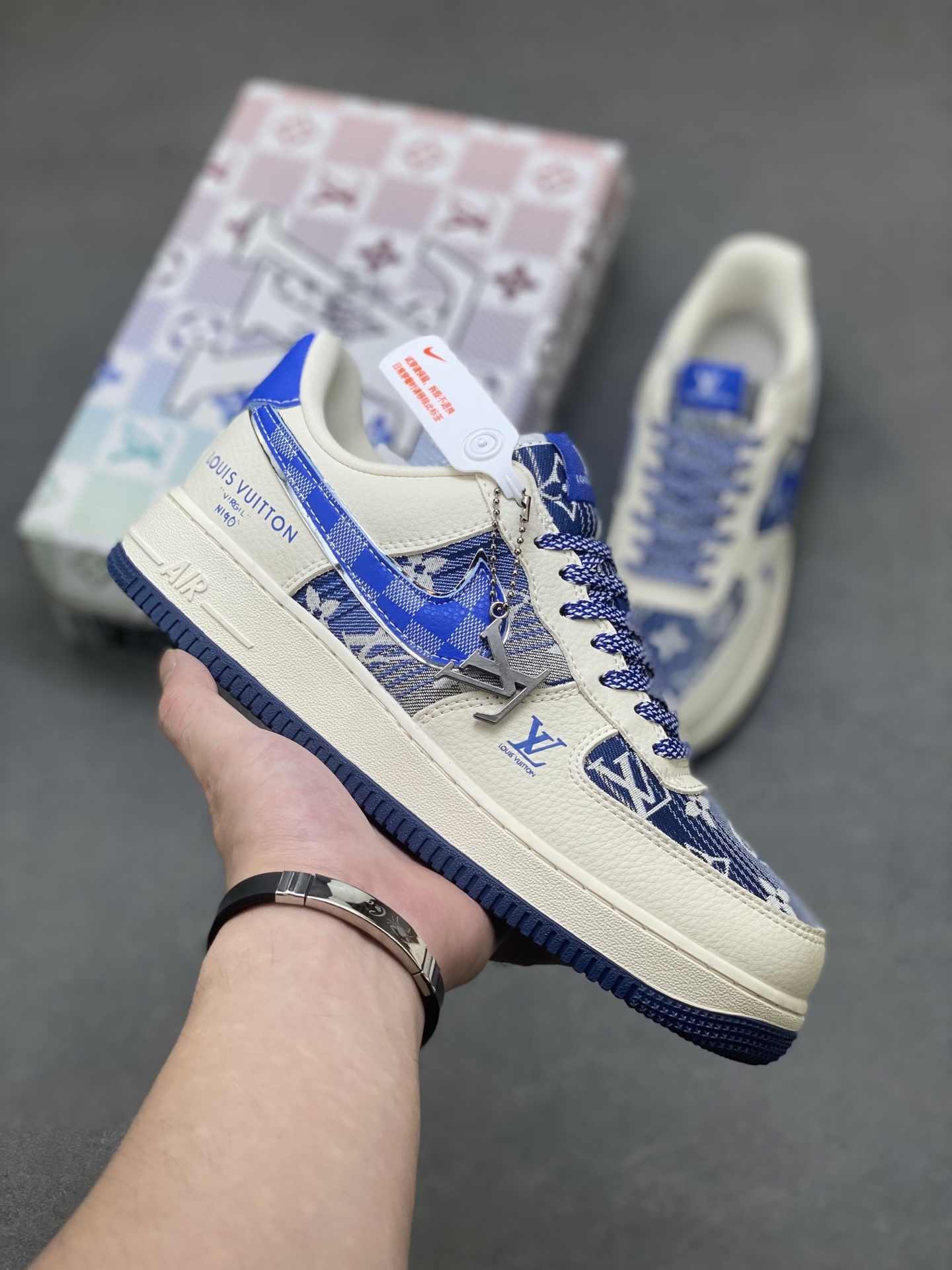 Nike Air Force 1 Low Louis Vuitton Edition Sneakers - Limited Release 2 i1757606840009 3903 0 0