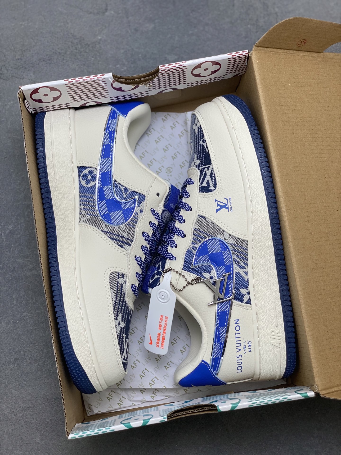 Nike Air Force 1 Low Louis Vuitton Edition Sneakers - Limited Release 10 i1757606842399 8252 0 8