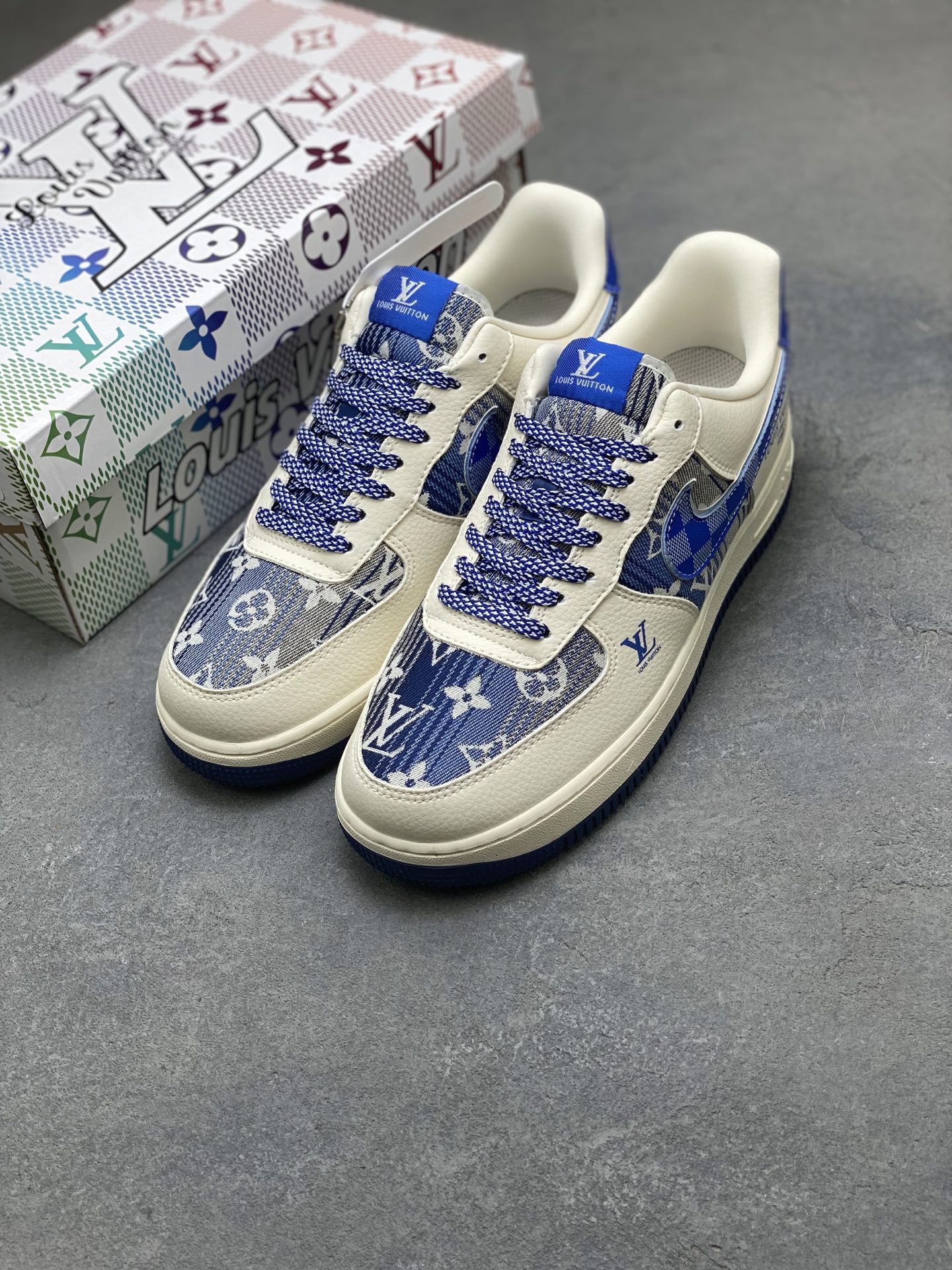 Nike Air Force 1 Low Louis Vuitton Edition Sneakers - Limited Release 9 i1757606842408 9333 0 7