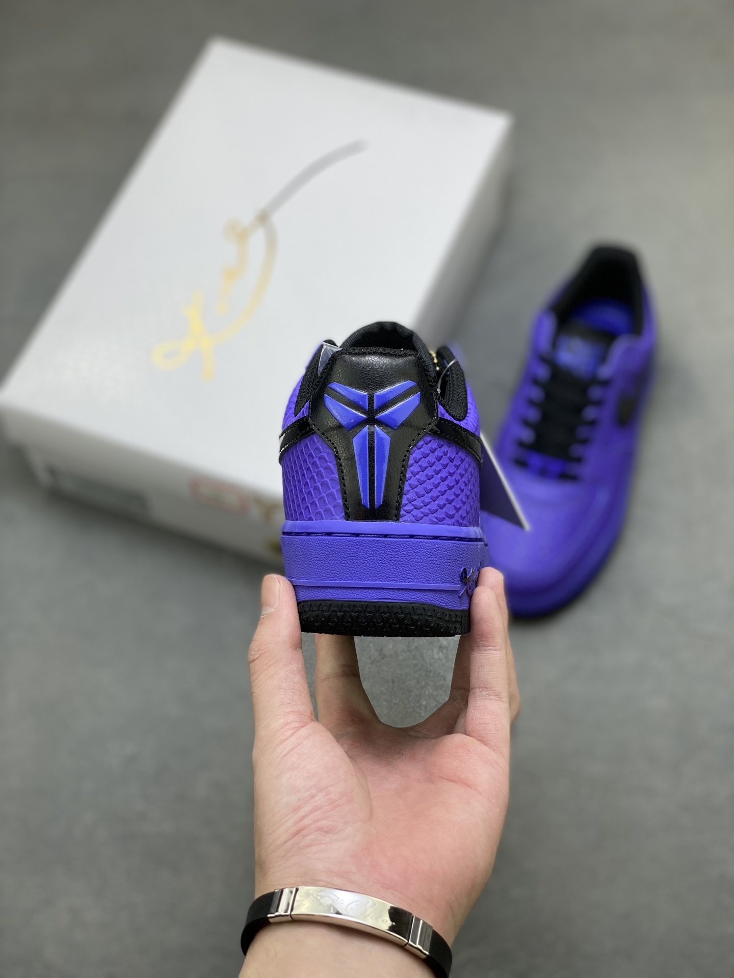 Nike Air Force 1 '07 Low Purple Snake Skin Limited Edition Sneakers 5 i1758643345289 3994 0 3
