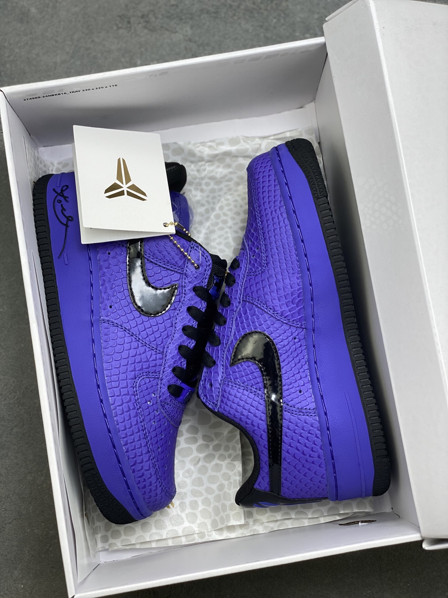 Nike Air Force 1 '07 Low Purple Snake Skin Limited Edition Sneakers 10 i1758643347526 3771 0 8