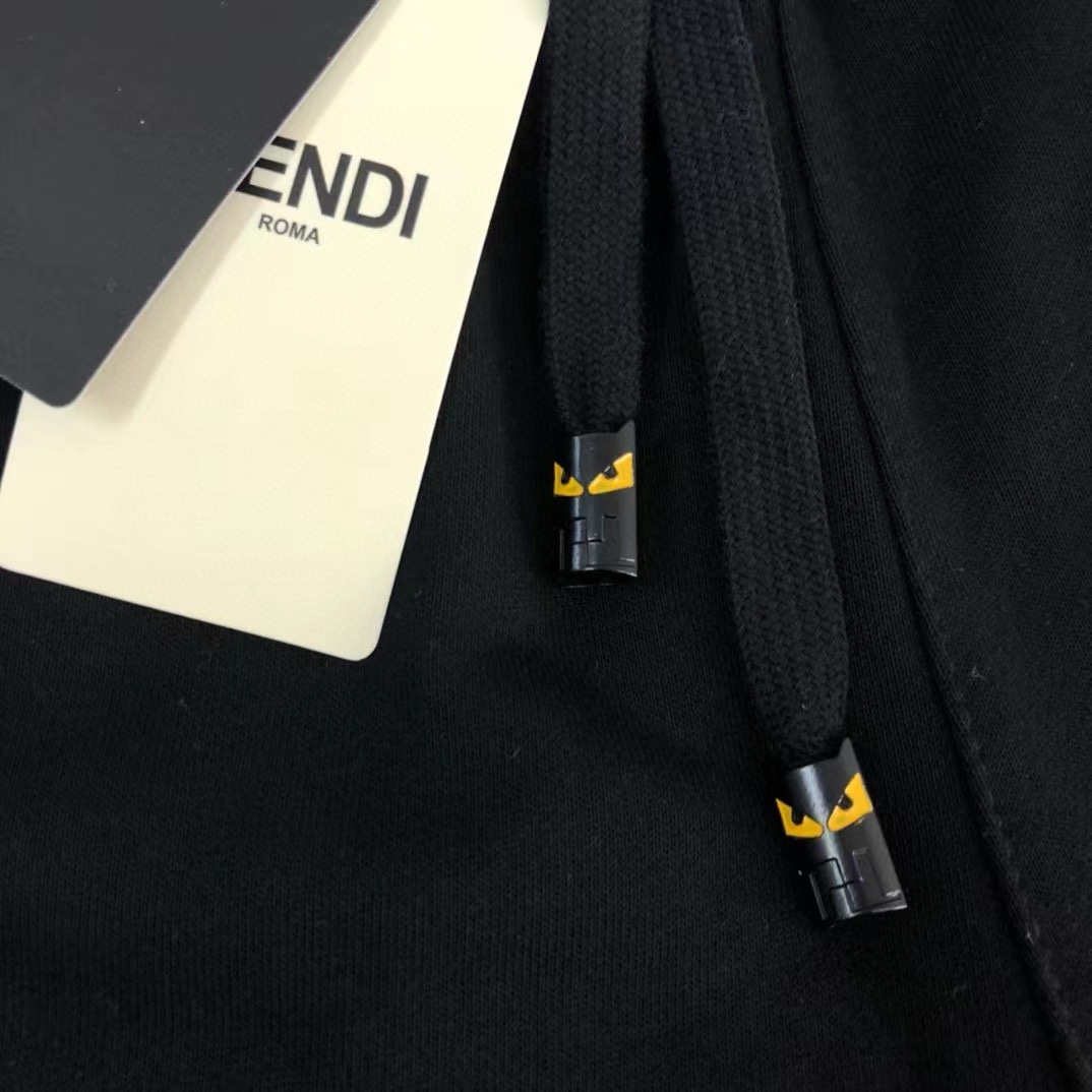 Gold Logo Digital Structure: Cozy Leisure Fashion in Black, Sizes S-XL - 图片 7