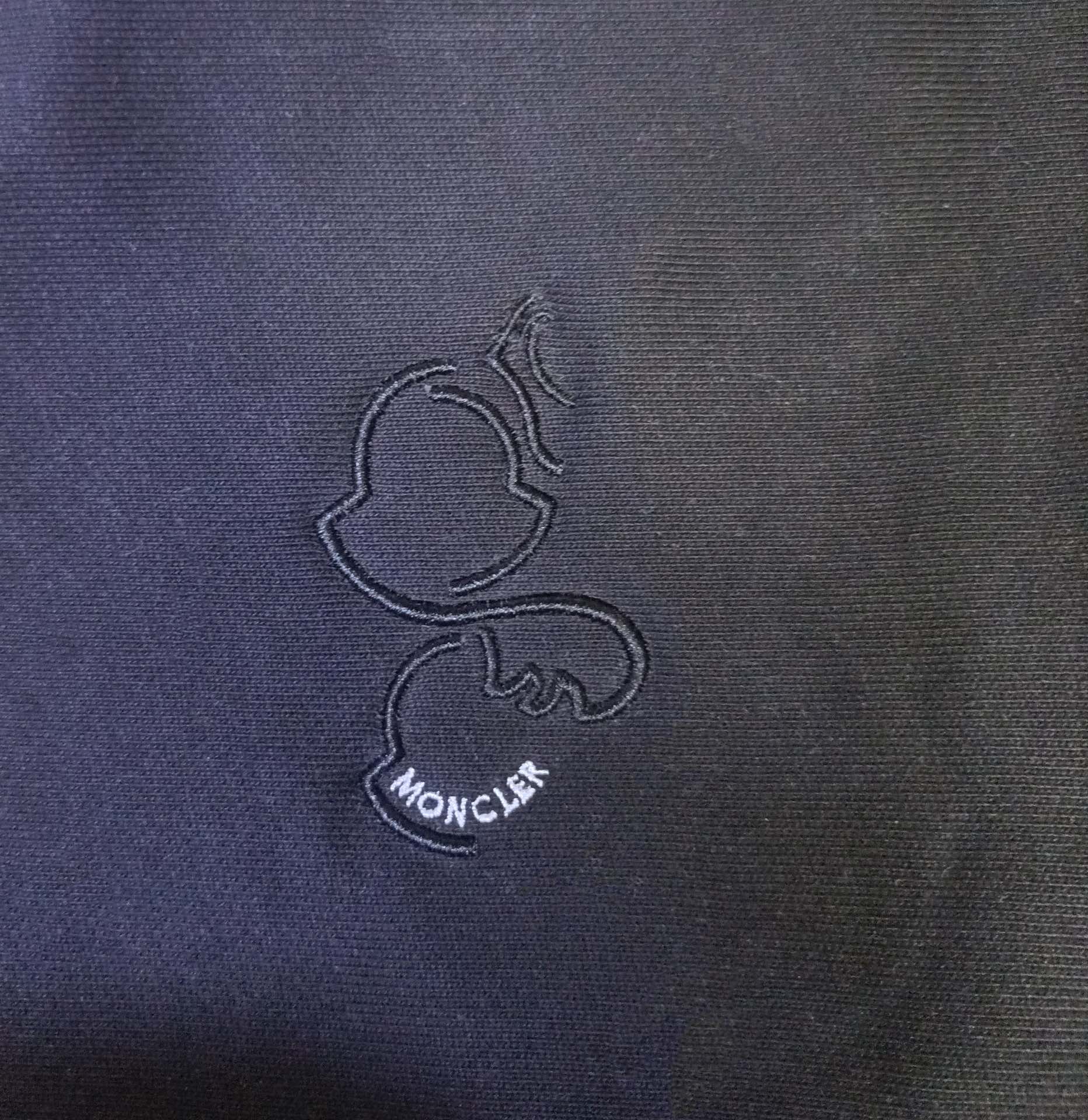 “Brand Logo Embroidery Recreational Shorts in Black, Sizes S-XL, Unisex Fashion” - 图片 3