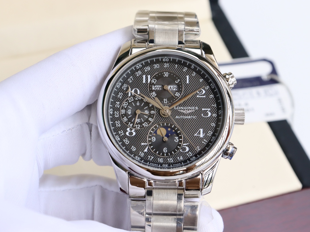 Longines Master Collection Moon Phase Watch - 40mm, Stainless Steel 2 i1723606825 2343 6