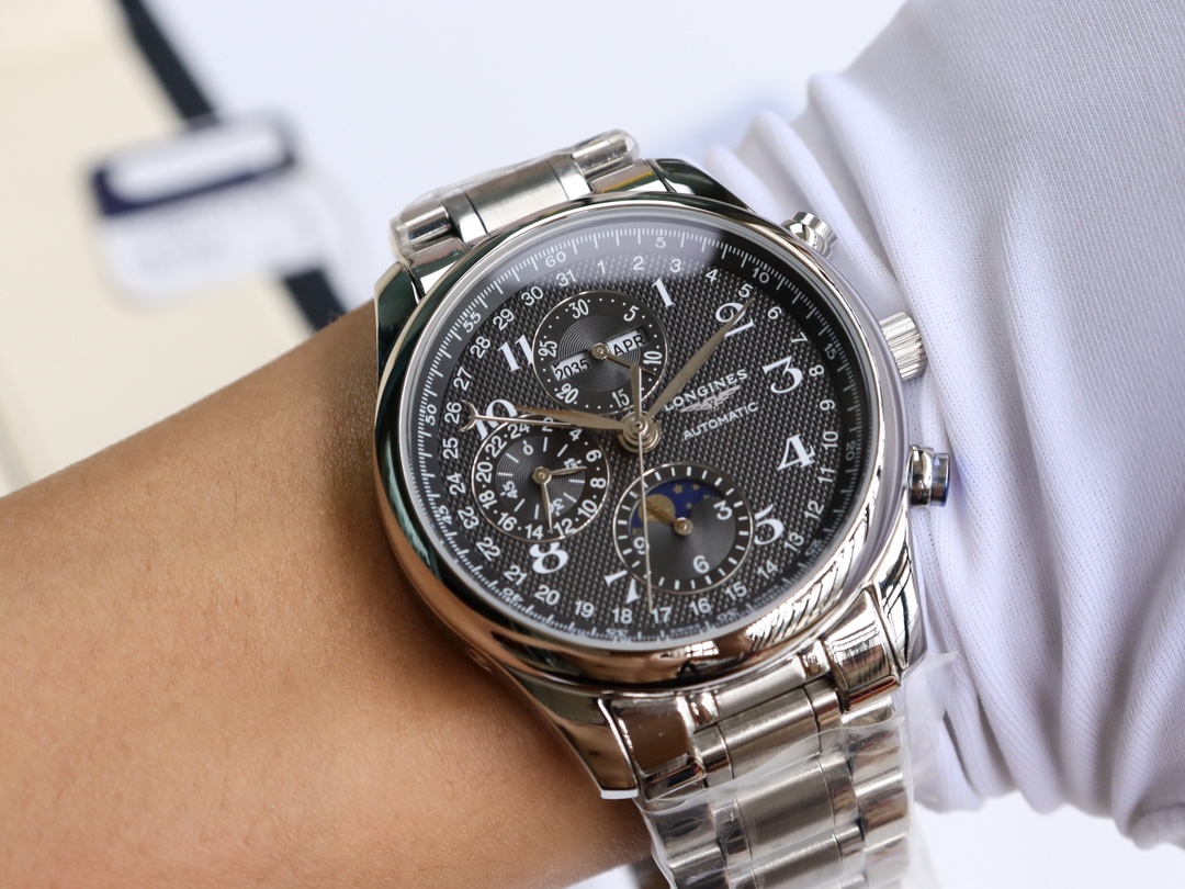Longines Master Collection Moon Phase Watch - 40mm, Stainless Steel 9 i1723606825 5227 7
