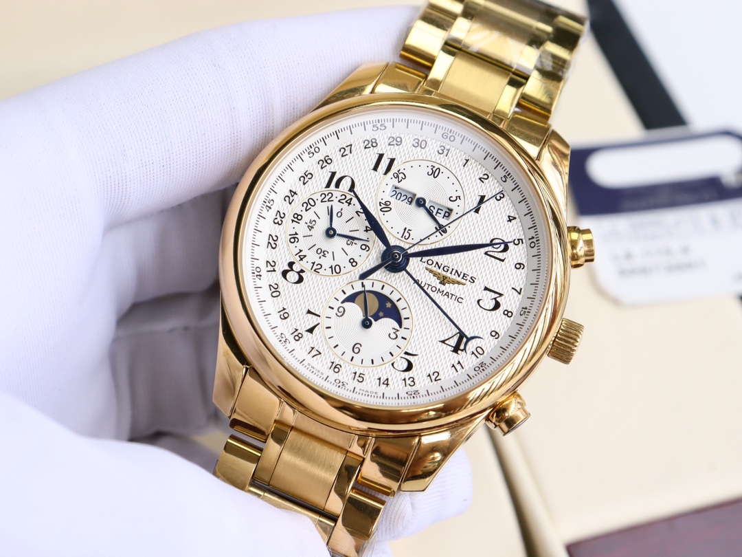 Longines Master Collection Moon Phase Automatic Men's Watch L2.673.4.78.6 4 i1723606865 193 3