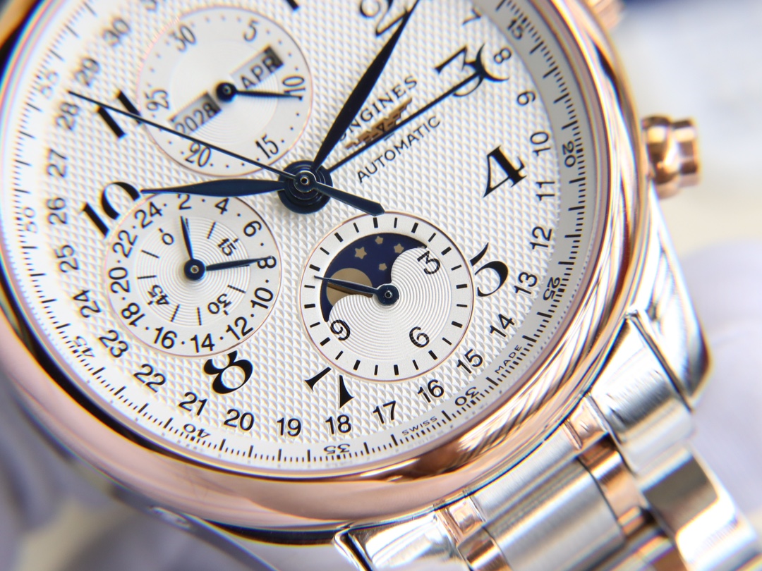 Longines Master Collection Moon Phase Automatic Men's Watch, 40mm 6 i1723606945 1860 8
