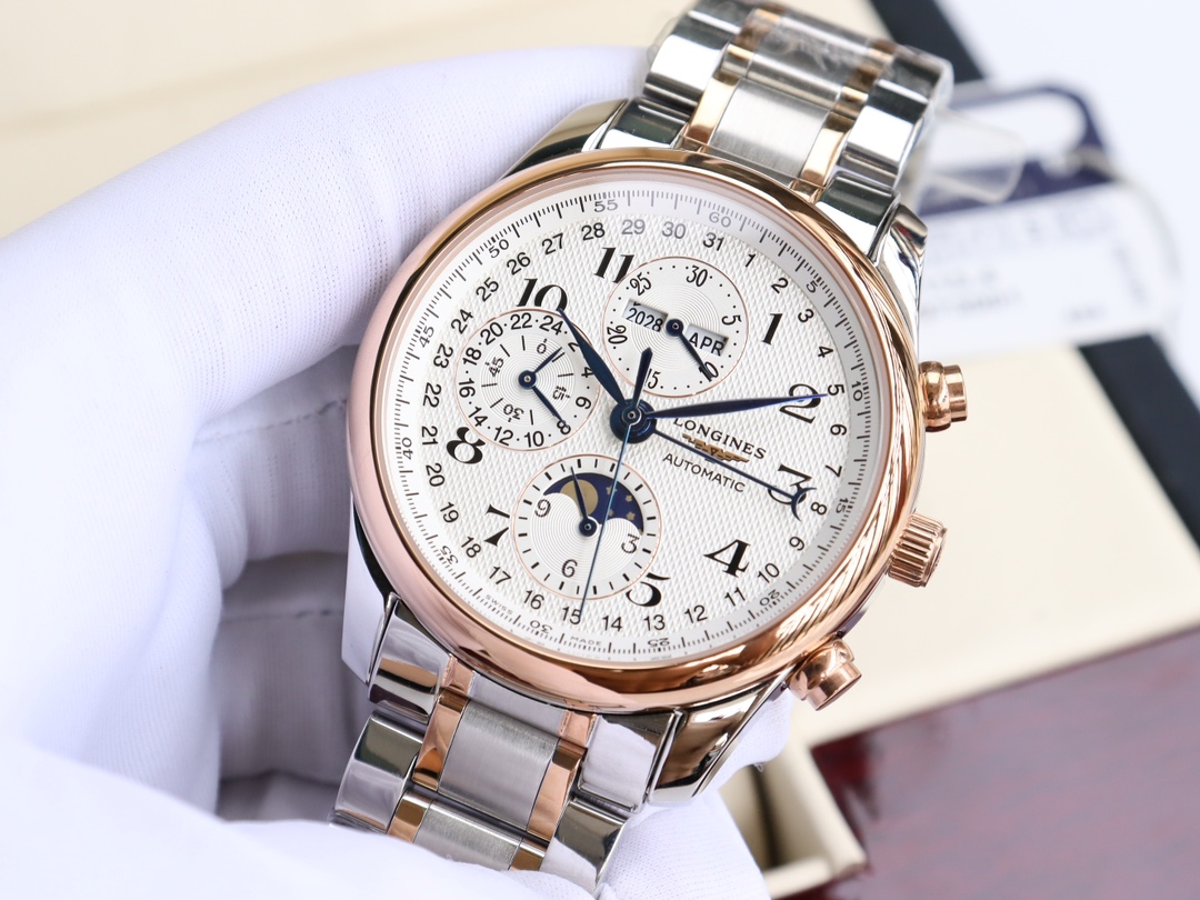 Longines Master Collection Moon Phase Automatic Men's Watch, 40mm 4 i1723606945 2380 2