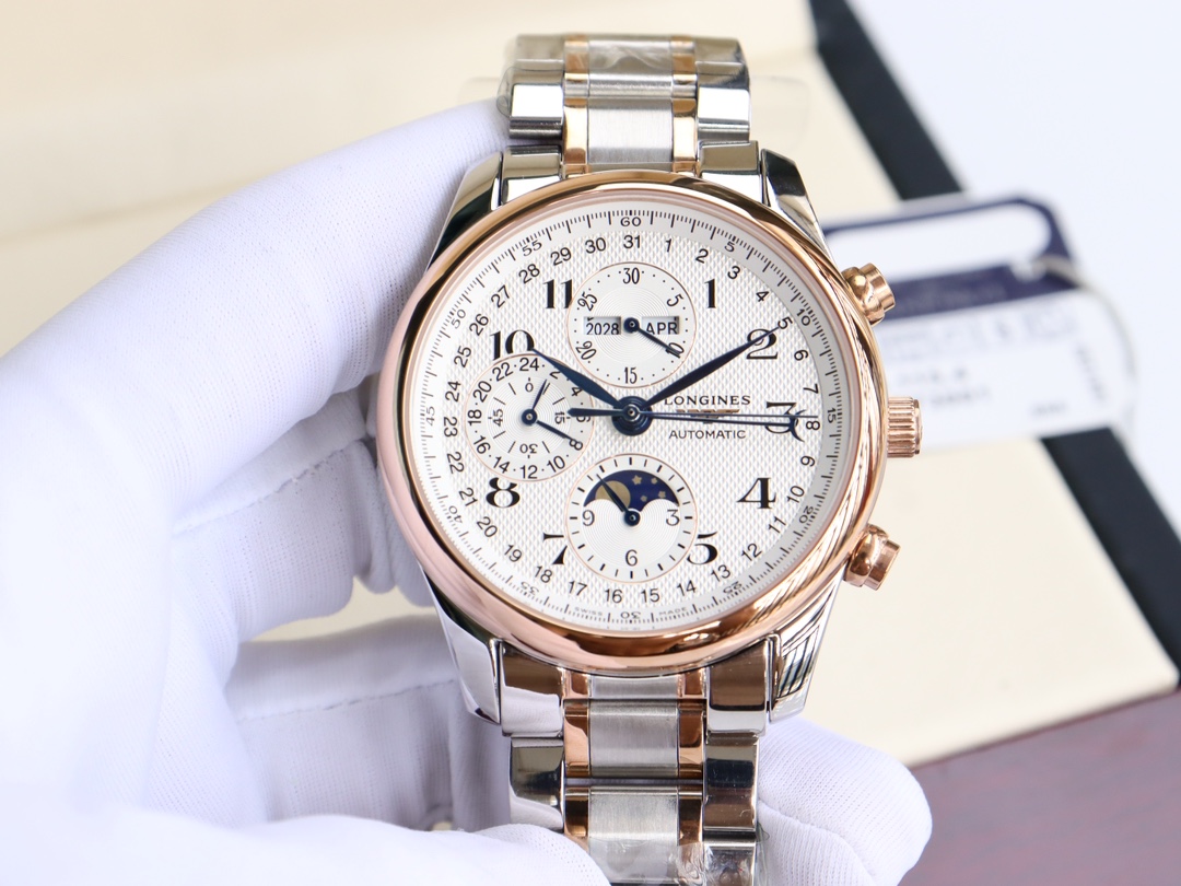 Longines Master Collection Moon Phase Automatic Men's Watch, 40mm 2 i1723606945 3571 3