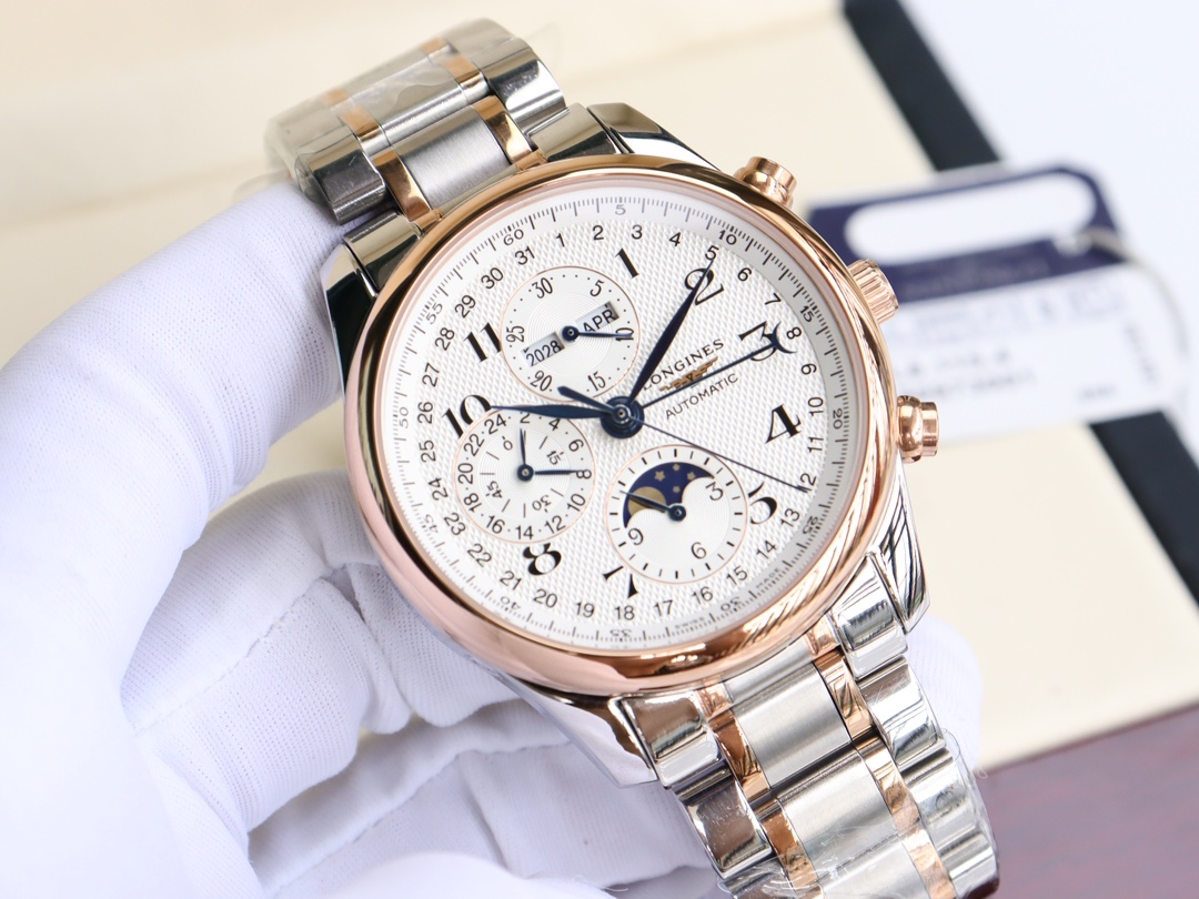 Longines Master Collection Moon Phase Automatic Men's Watch, 40mm 3 i1723606945 5171 0