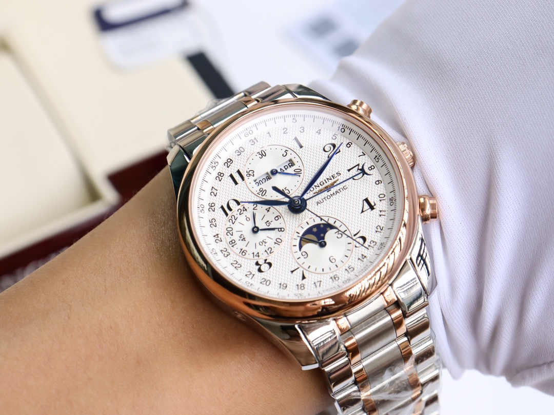 Longines Master Collection Moon Phase Automatic Men's Watch, 40mm 9 i1723606945 5984 7