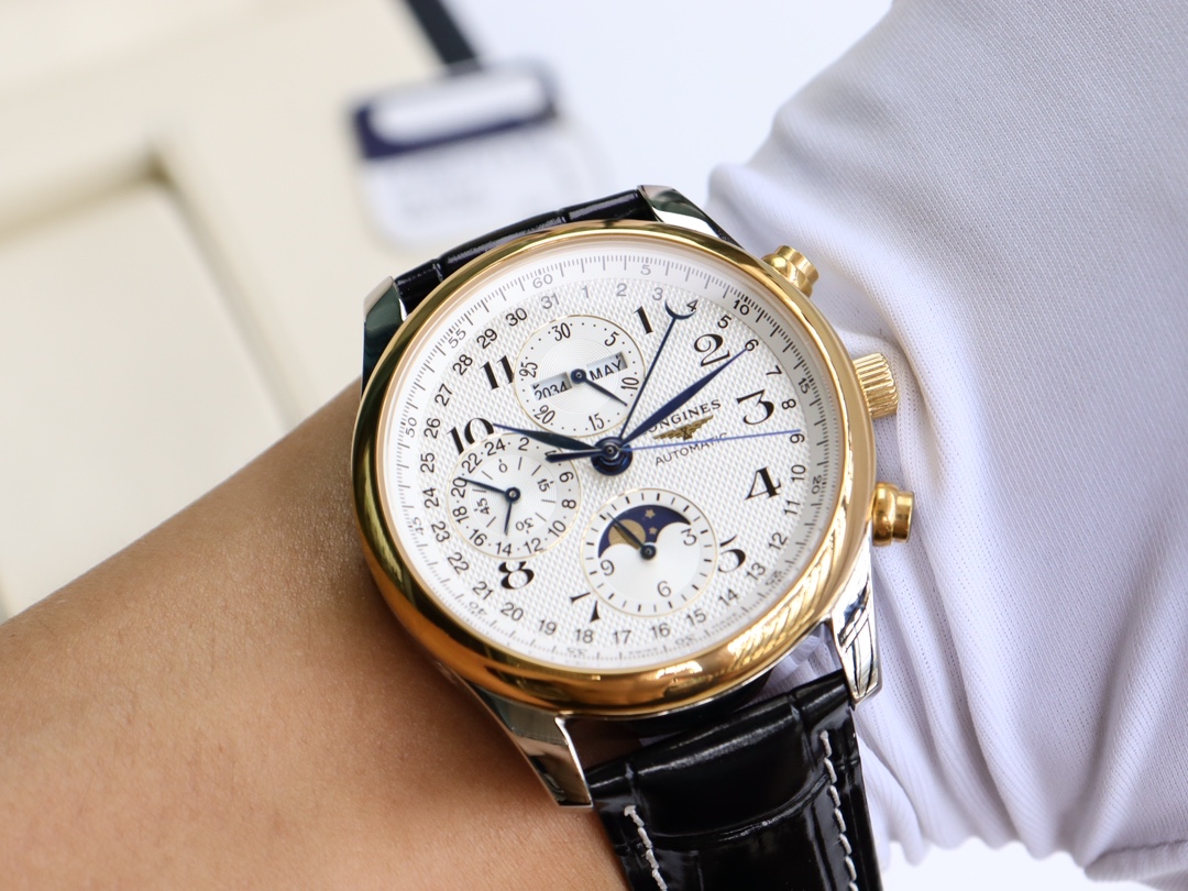 Longines Master Collection Moon Phase Automatic Men's Watch L2.673.4.78.6 10 i1723607061 9264 4