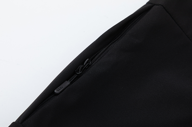 D-X 8890# Black Outdoor Hiking Pants with Heating and Waterproof Features - 图片 7