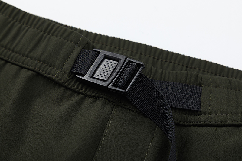 D-X 8890 Green Outdoor Hiking Pants with Heating and Waterproof Features - 图片 4