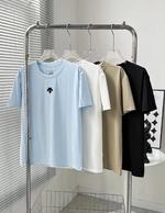 Descente Clothing Shirts & Blouses T-Shirt Black Blue Khaki Sky White Men Summer Collection Fashion Short Sleeve