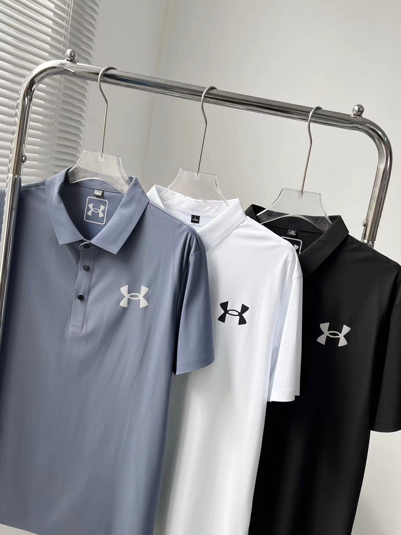Men’s Summer Polo Shirt: Classic Roman Fabric, Simple and Stylish Design - 图片 2