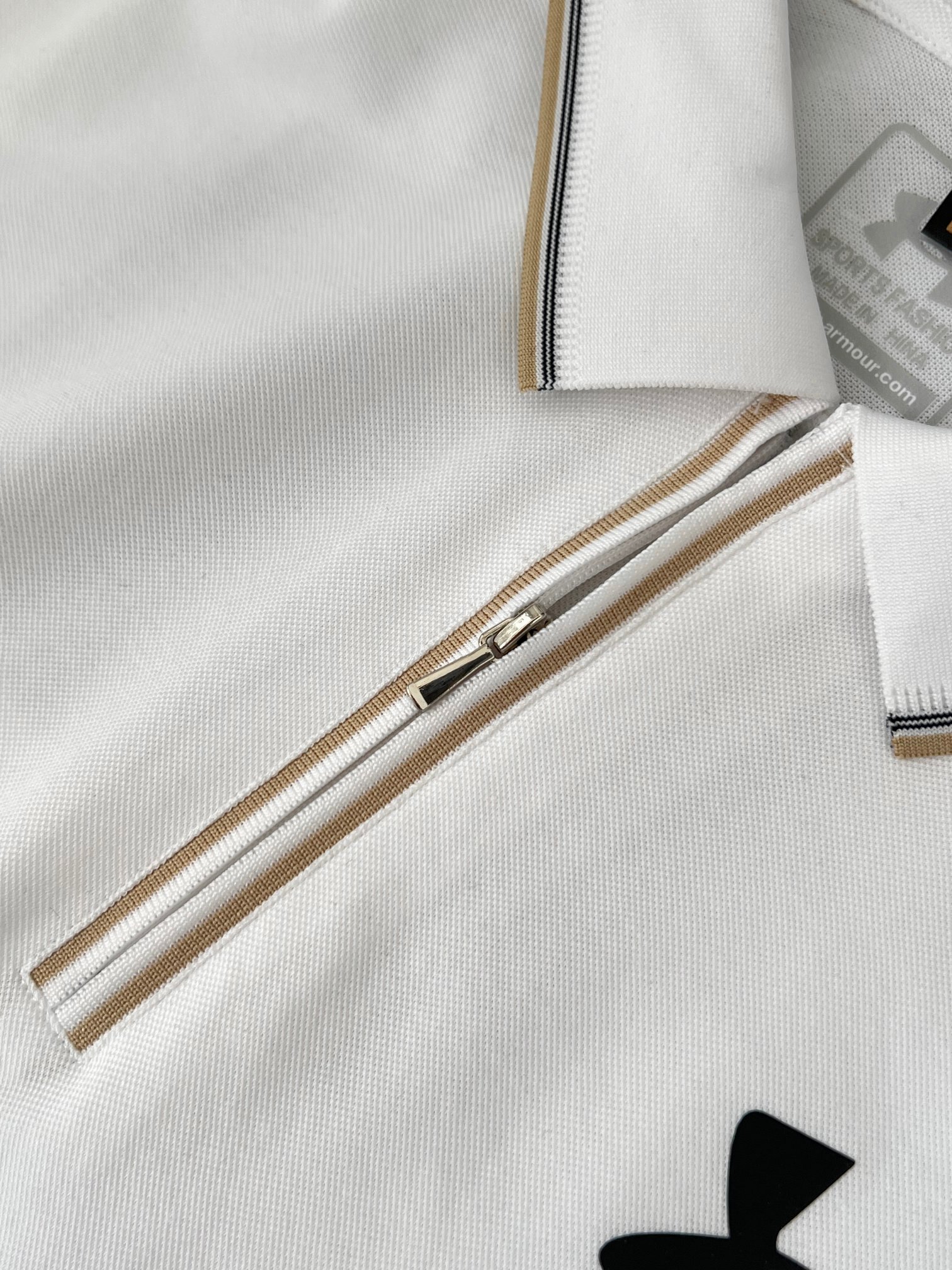 Andromeda Zipper Polo: High-Quality Summer Shirt with Ice-Swipe-Dry Fabric - 图片 7