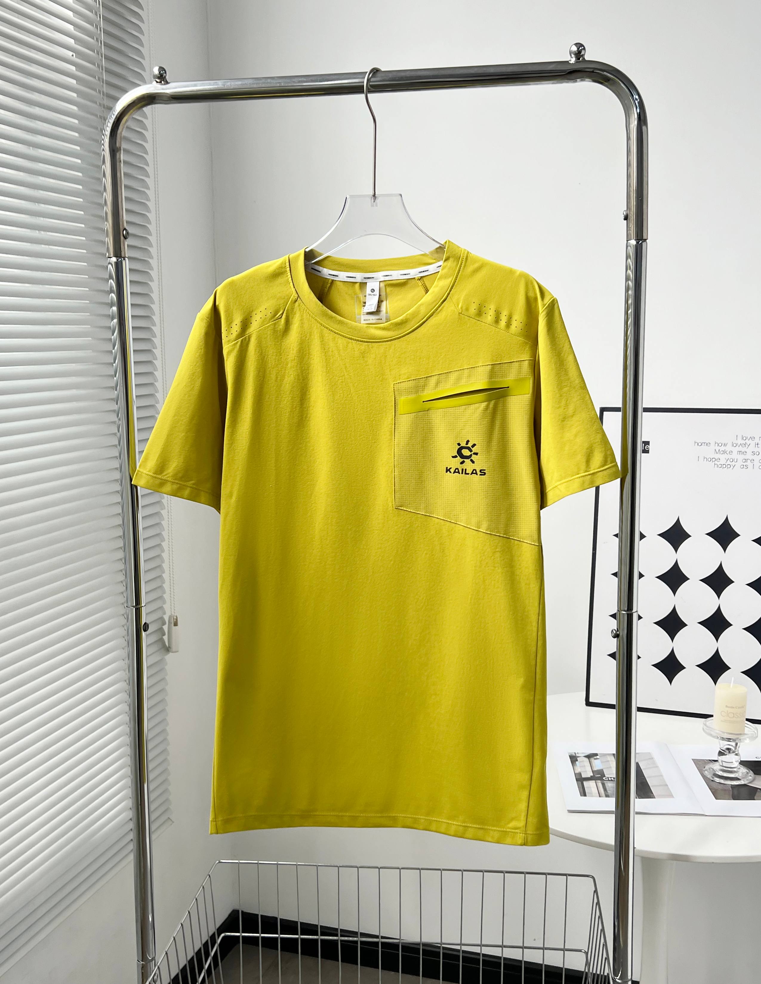 KAILAS KELA Ice-Film Movement T-shirt with 3D Tape Bag and Rubber Process - 图片 5