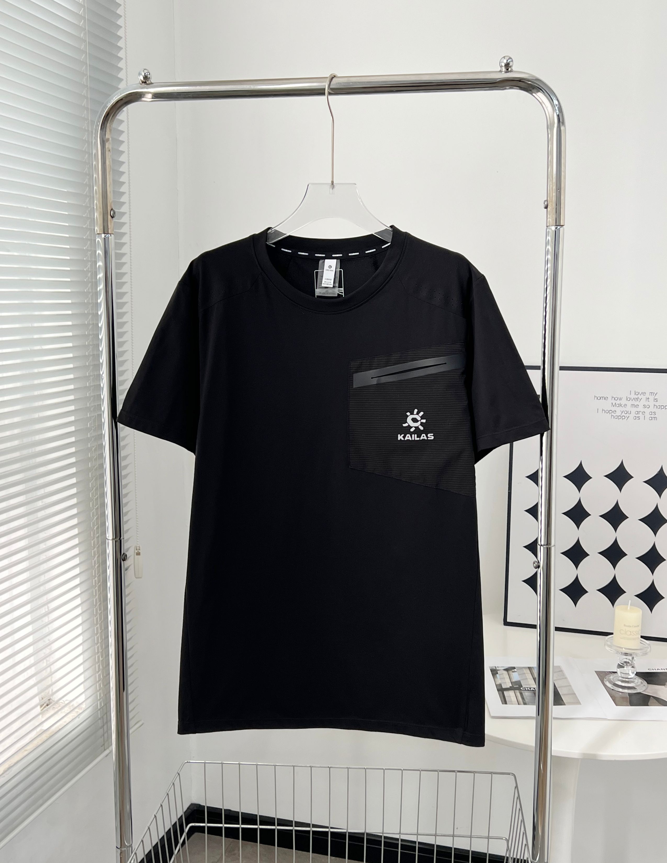 KAILAS KELA Ice-Film Movement T-shirt with 3D Tape Bag and Rubber Process - 图片 6