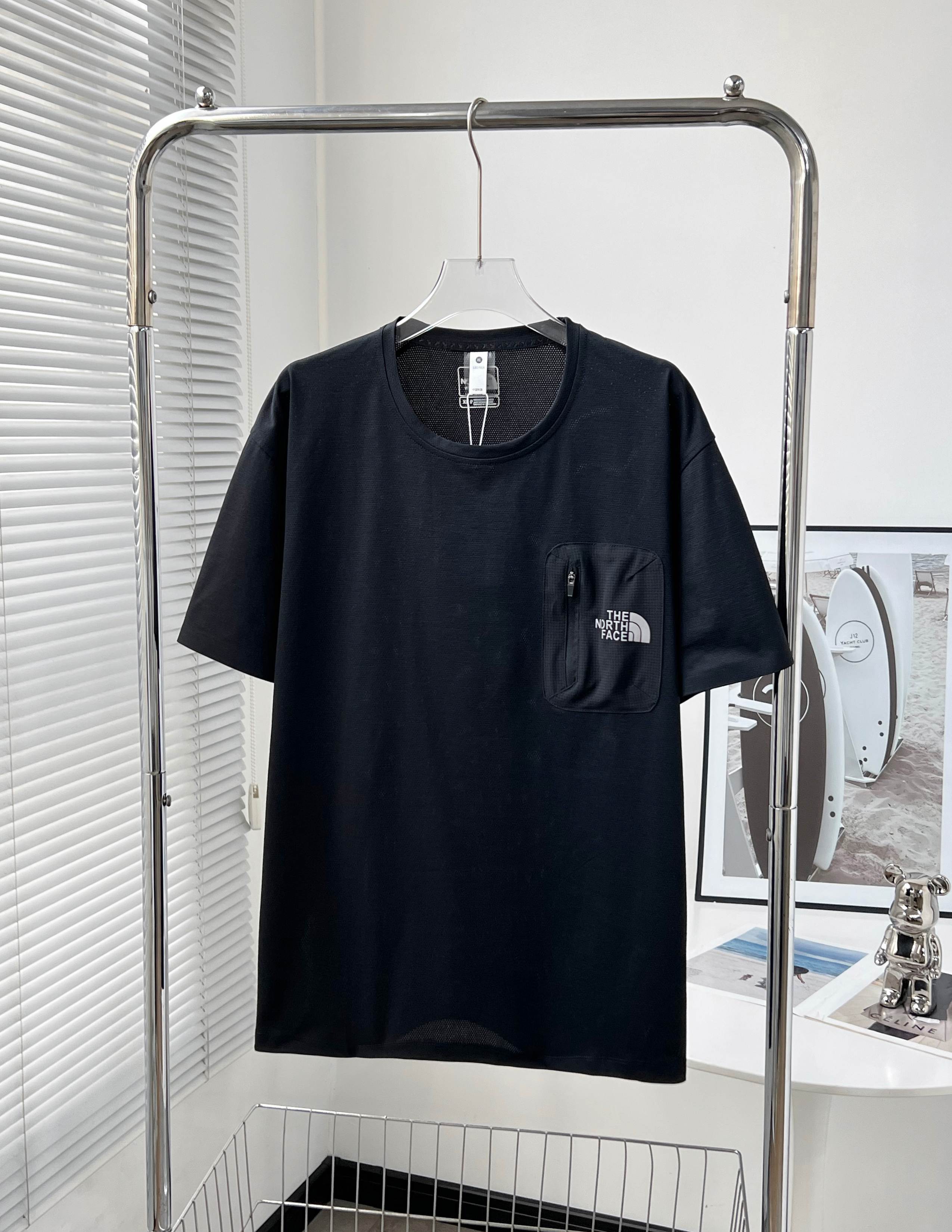 D-X 809# THE NORTH FACE Ice-Screen T-shirt: Functional, Lightweight, Breathable Outdoor Apparel - 图片 6
