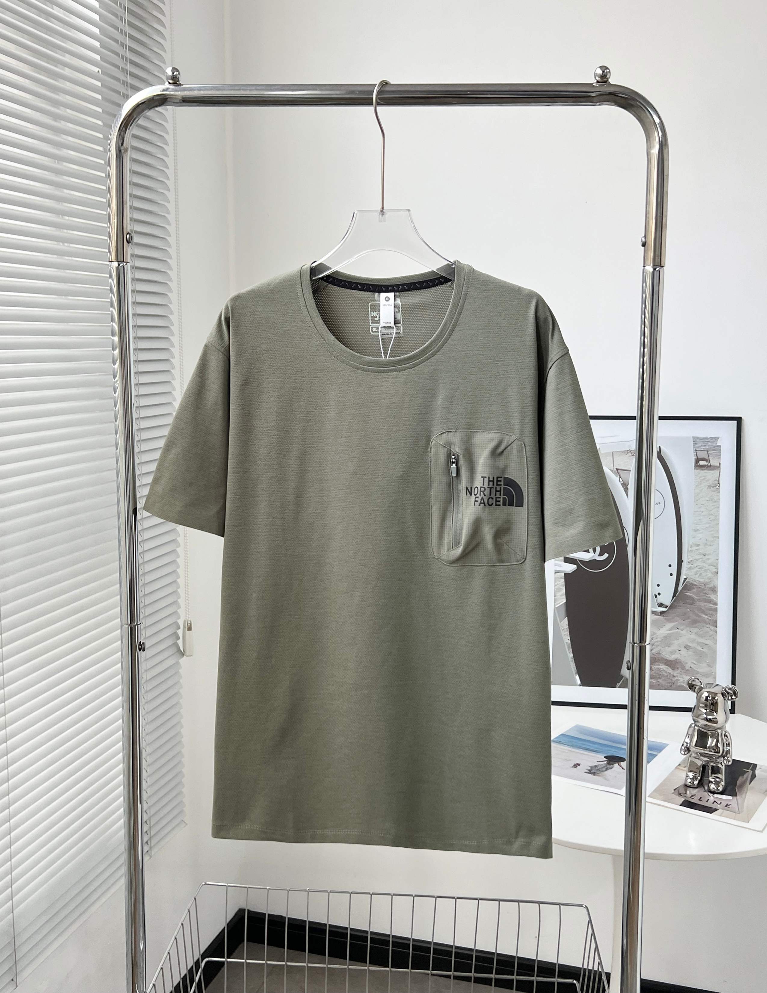 D-X 809# THE NORTH FACE Ice-Screen T-shirt: Functional, Lightweight, Breathable Outdoor Apparel - 图片 7