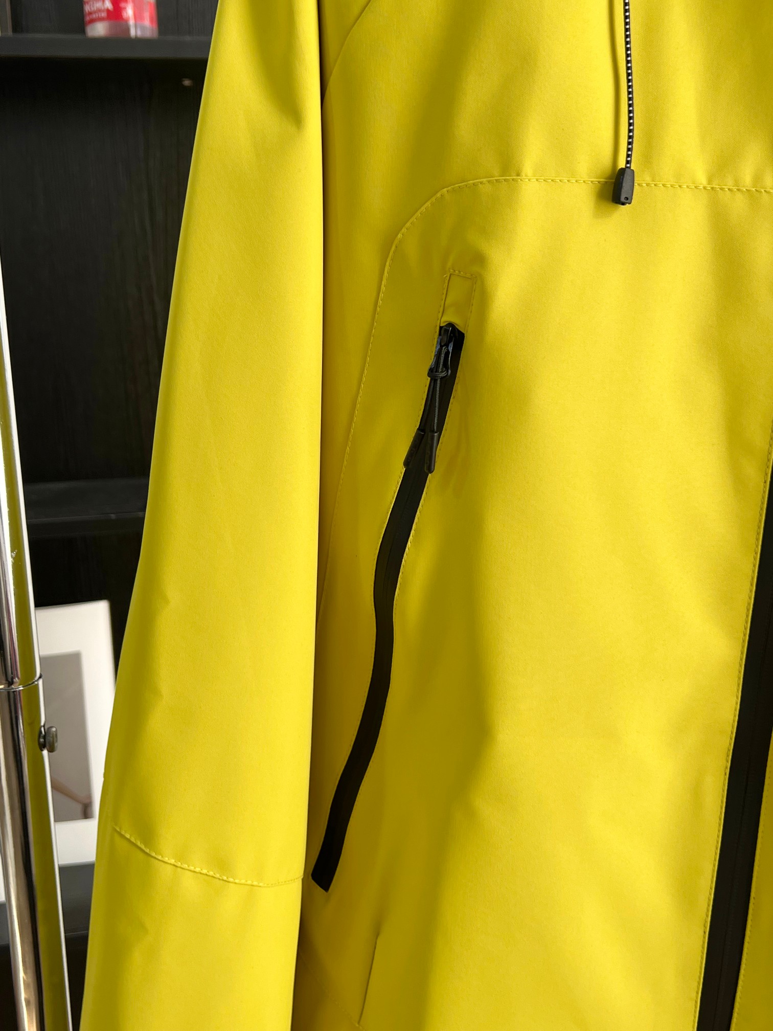 Under Armour Hooded Windbreaker Jacket with Gotex Technology in Yellow 11 a1740591334867 7460