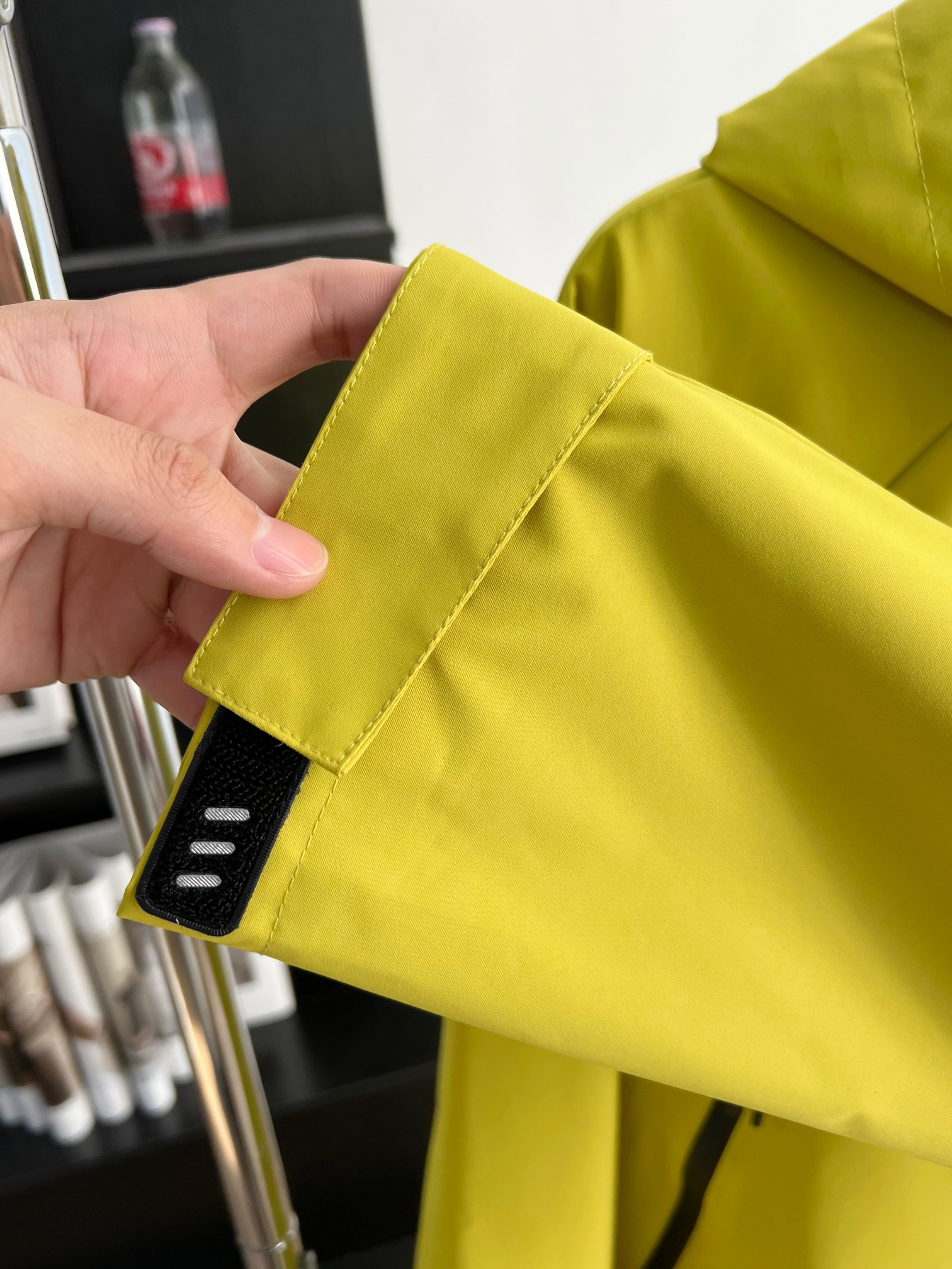 Under Armour Hooded Windbreaker Jacket with Gotex Technology in Yellow 12 a1740591335962 1308