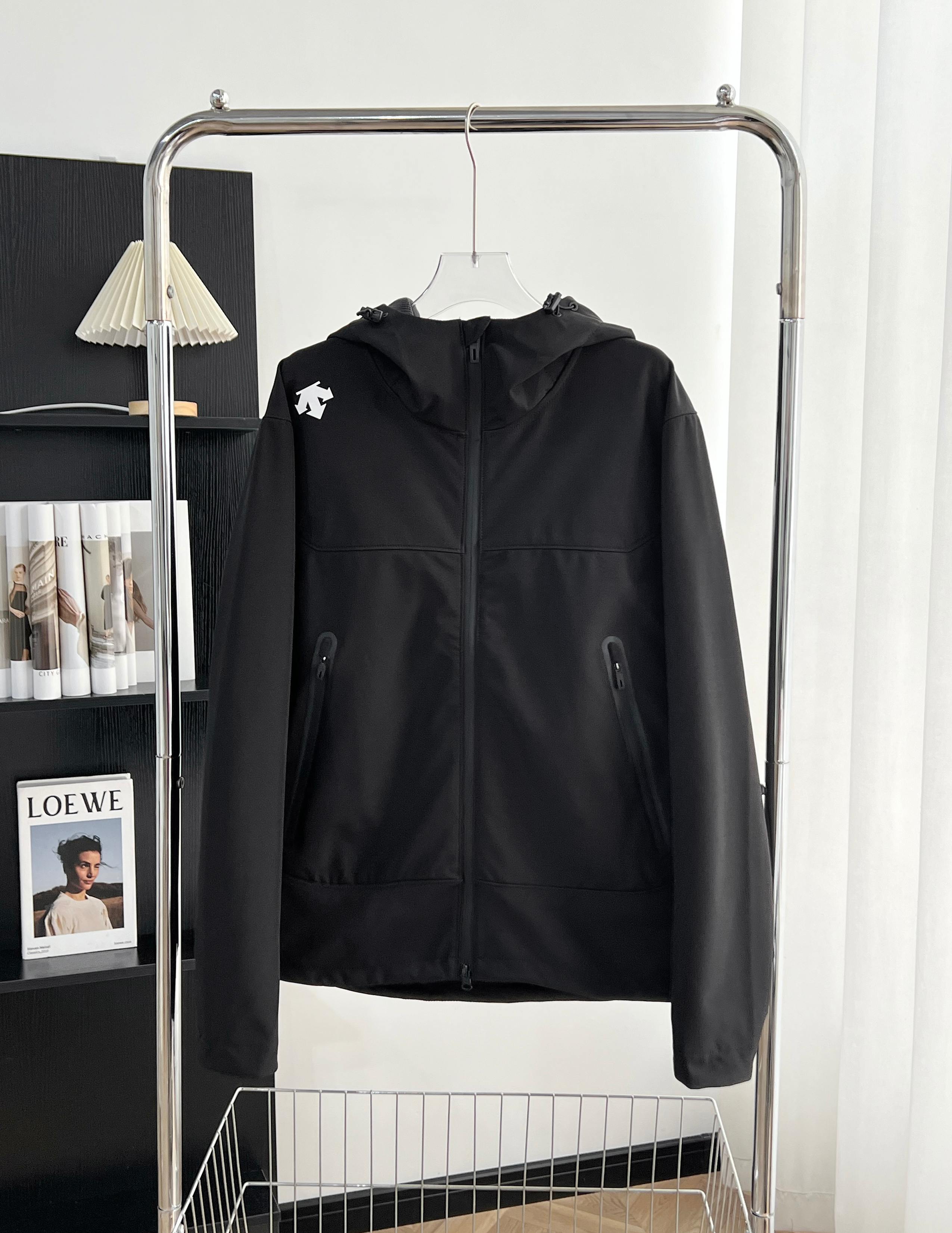 Descente Waterproof Breathable Softshell Fleece Lined Windbreaker Jacket 2 a1740661586010 7878