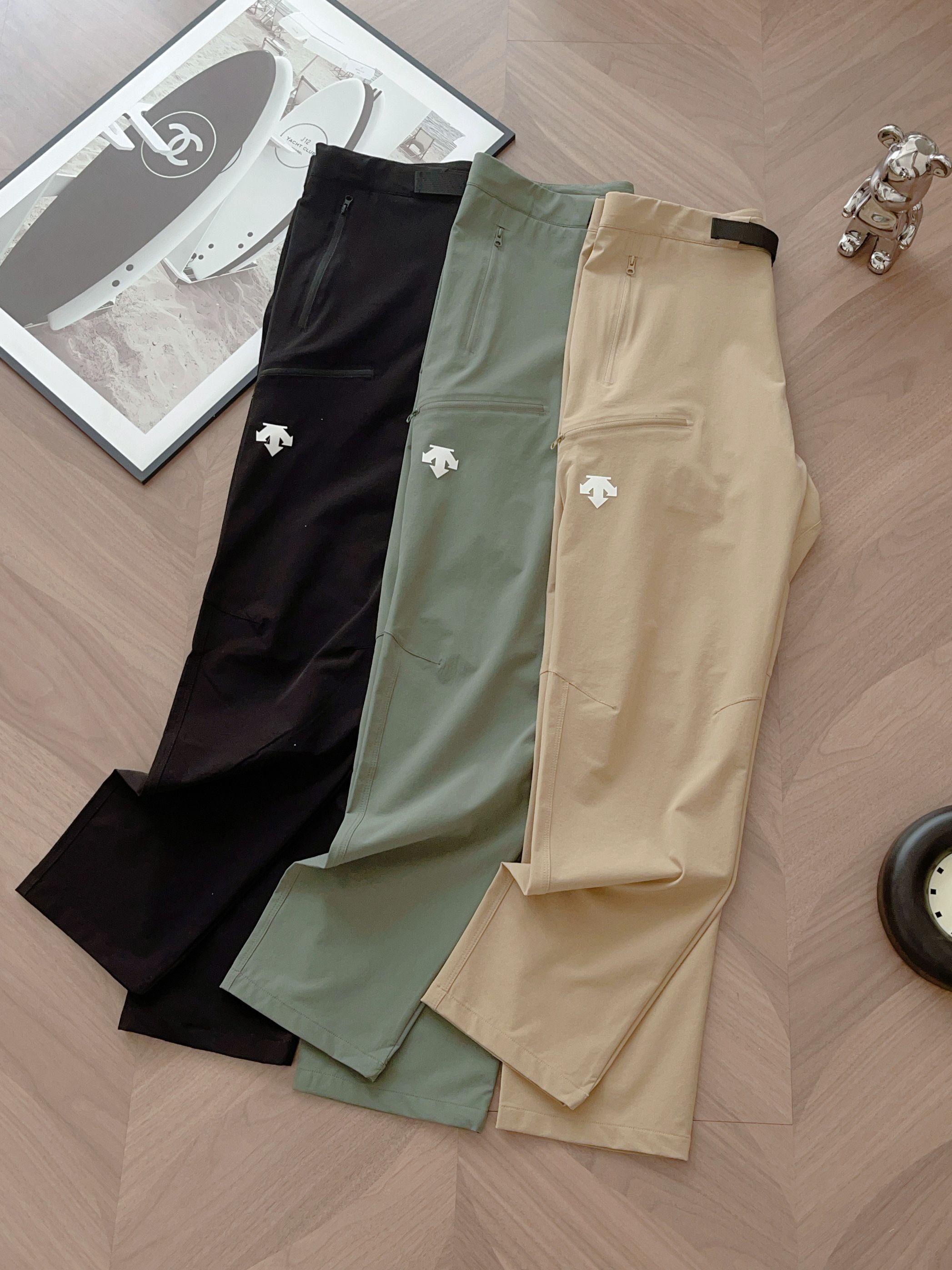 Descente Men's Outdoor Casual Sports Trousers Imported Fabric 4 a1745332662872 2584