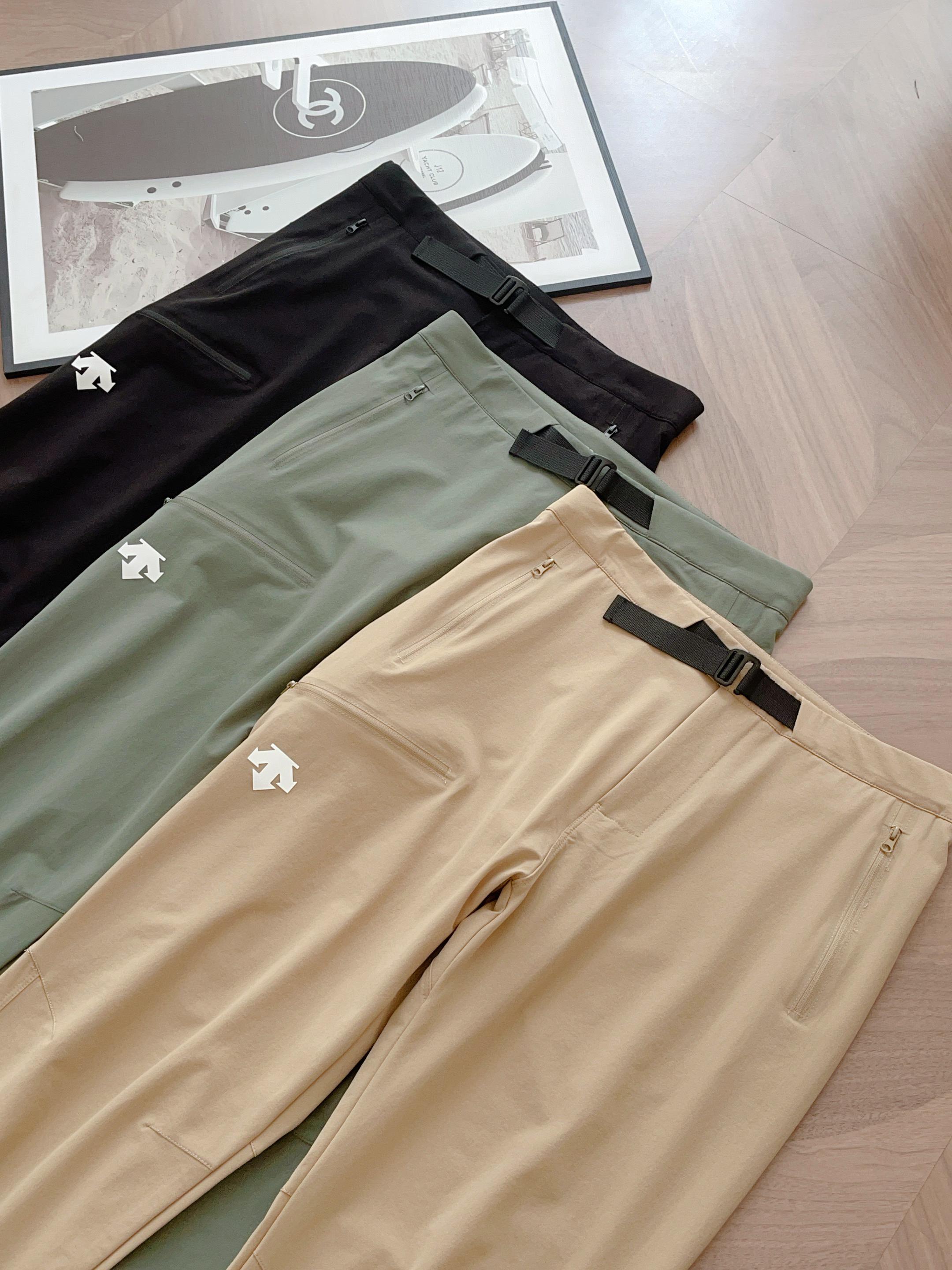 Descente Men's Outdoor Casual Sports Trousers Imported Fabric 3 a1745332663022 1814