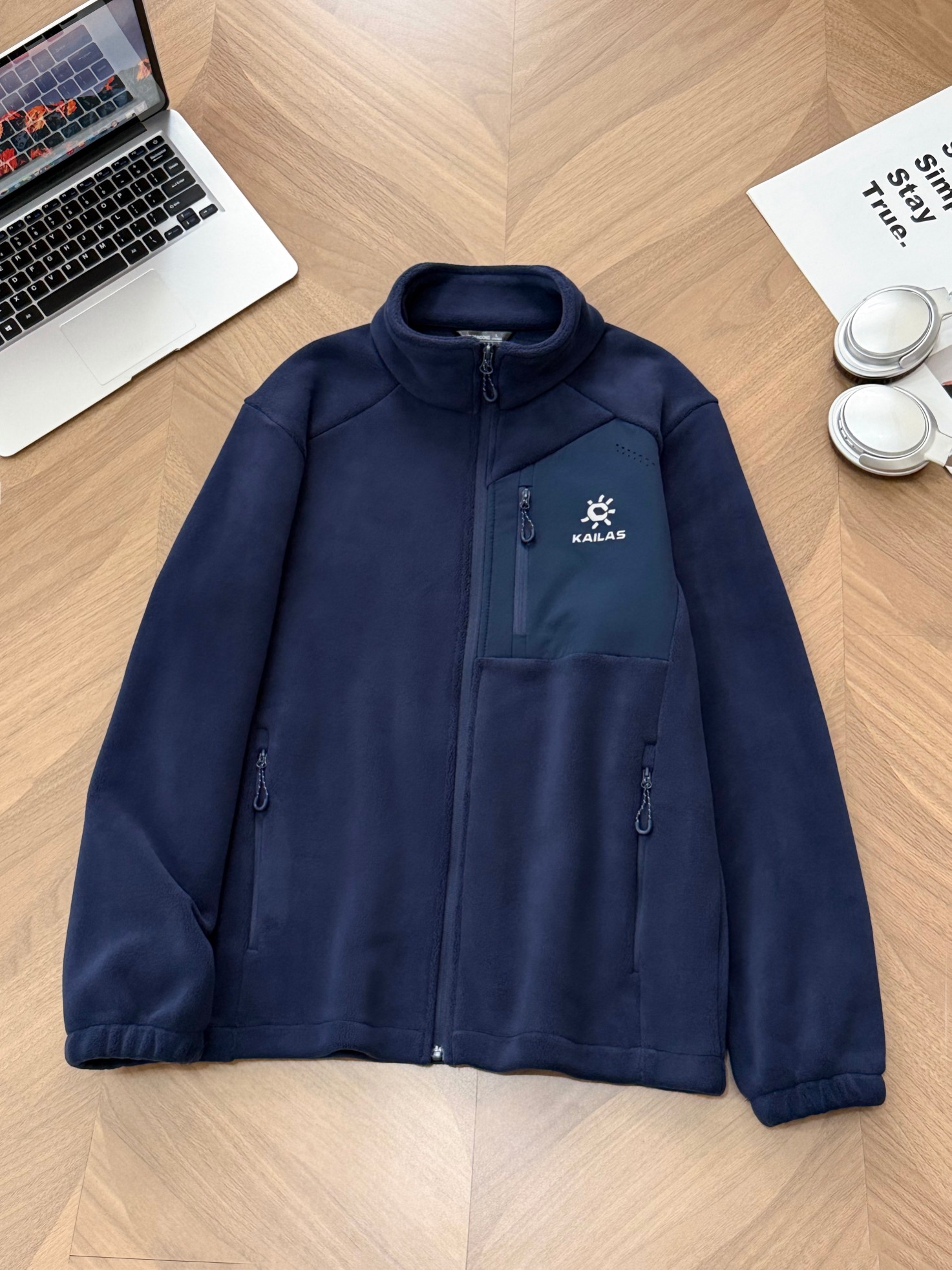 KAILAS Fleece Vest met Hoge Kraag - Warm, Ademend en Veelzijdig voor Buitenactiviteiten