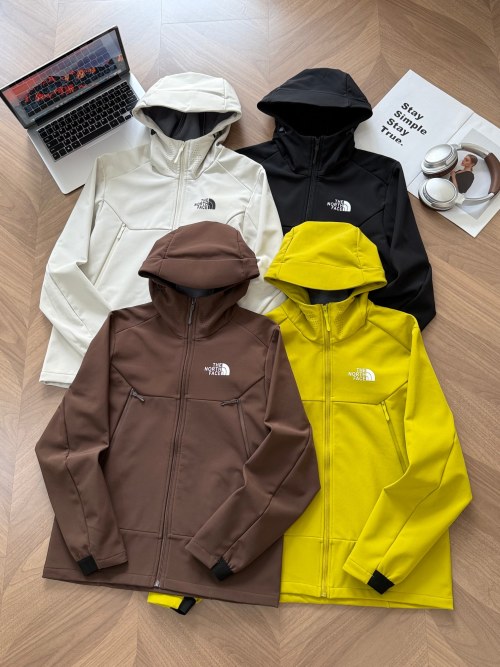 The North Face Men's Windproof Water-Resistant Hooded Softshell Jacket M-3XL 1 The North Face Men's Windproof Water-Resistant Hooded Softshell Jacket M-3XL