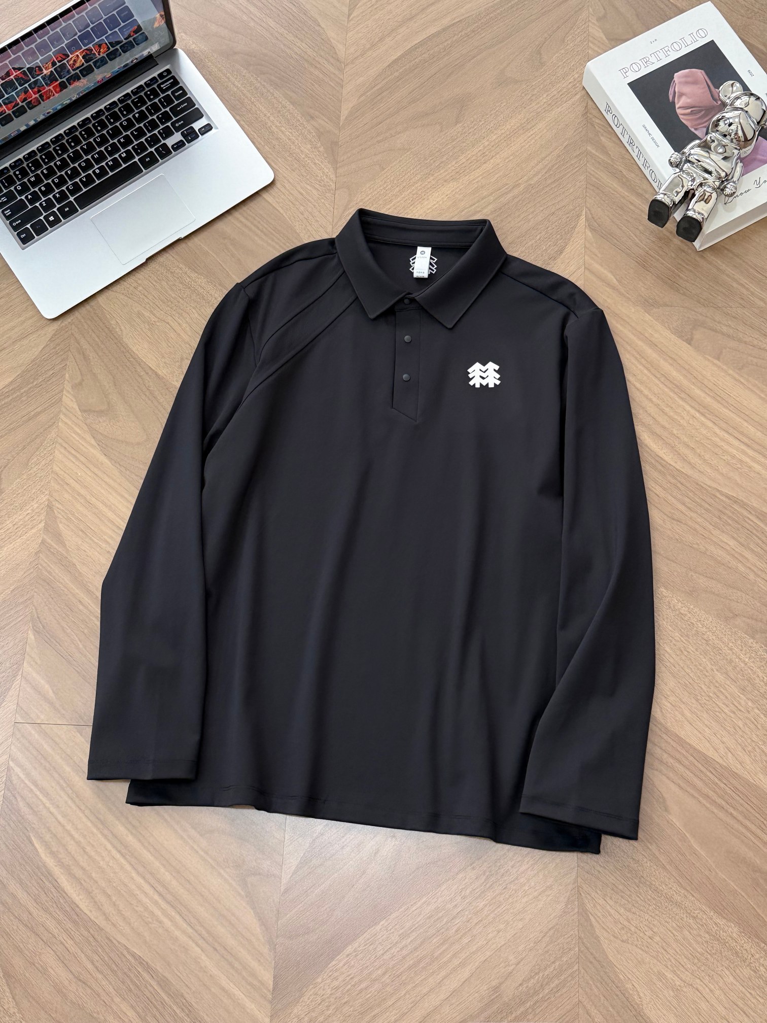 KOLON SPORT Men's Long Sleeve Polo Shirt Quick-Dry Athletic Pullover Top 4 a1756817269422 3245