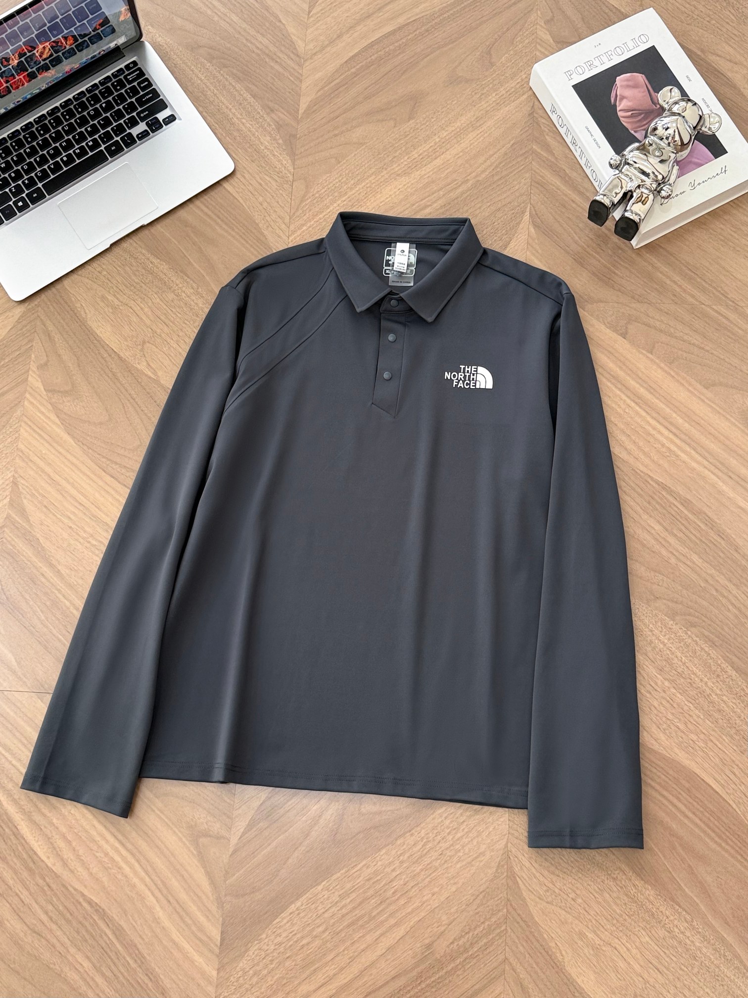 The North Face Sportshirt met Lange Mouwen - Sneldrogend & Comfortabel