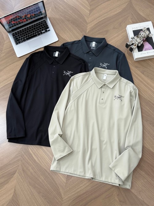 Arc'teryx Long Sleeve Polo Shirt - Functional Outdoor Performance Wear 1 Arc'teryx Long Sleeve Polo Shirt - Functional Outdoor Performance Wear