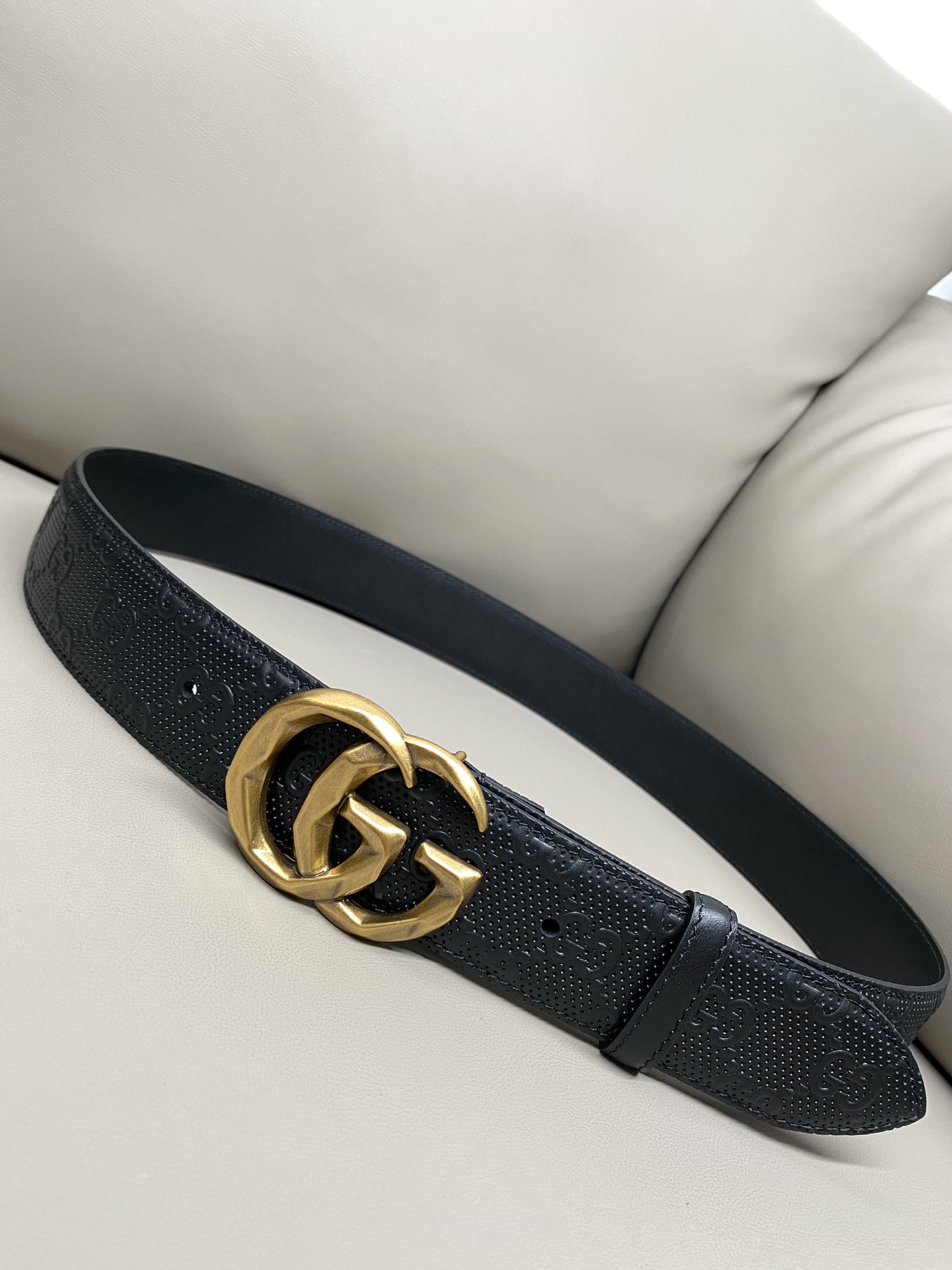 Réplique AAA
 Gucci Marmont Ceintures Noir Imprimé