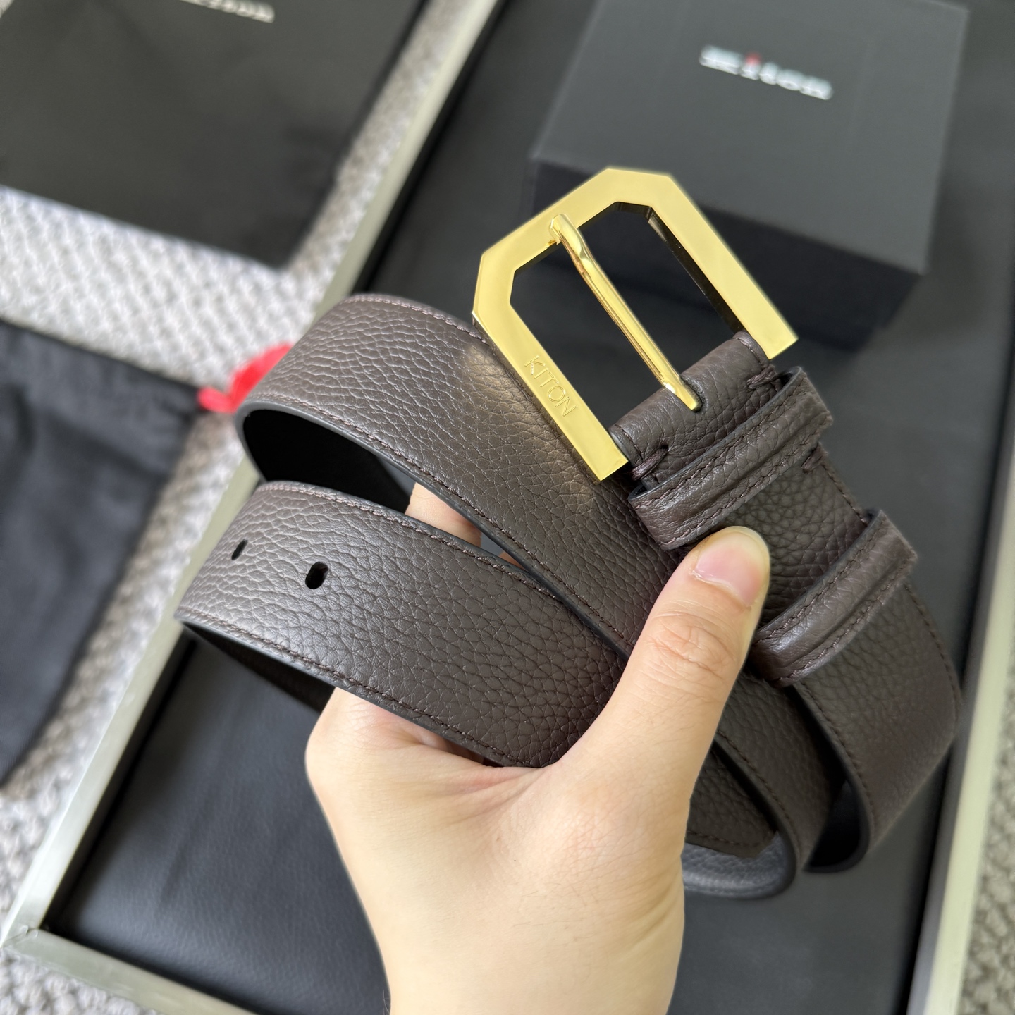 KITON bælte Kiton 3.5 BC LP — photo 2