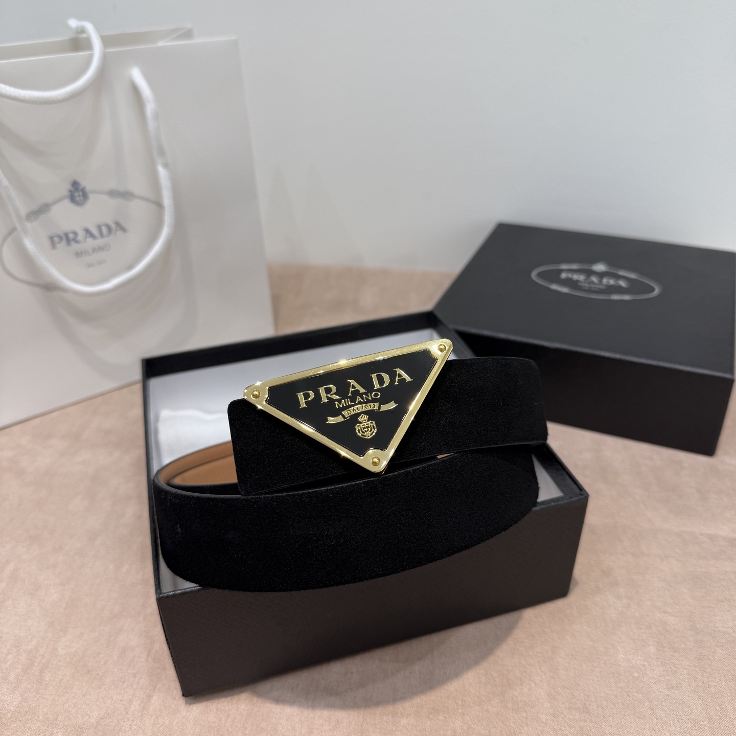 Ремень Prada 3,4см
