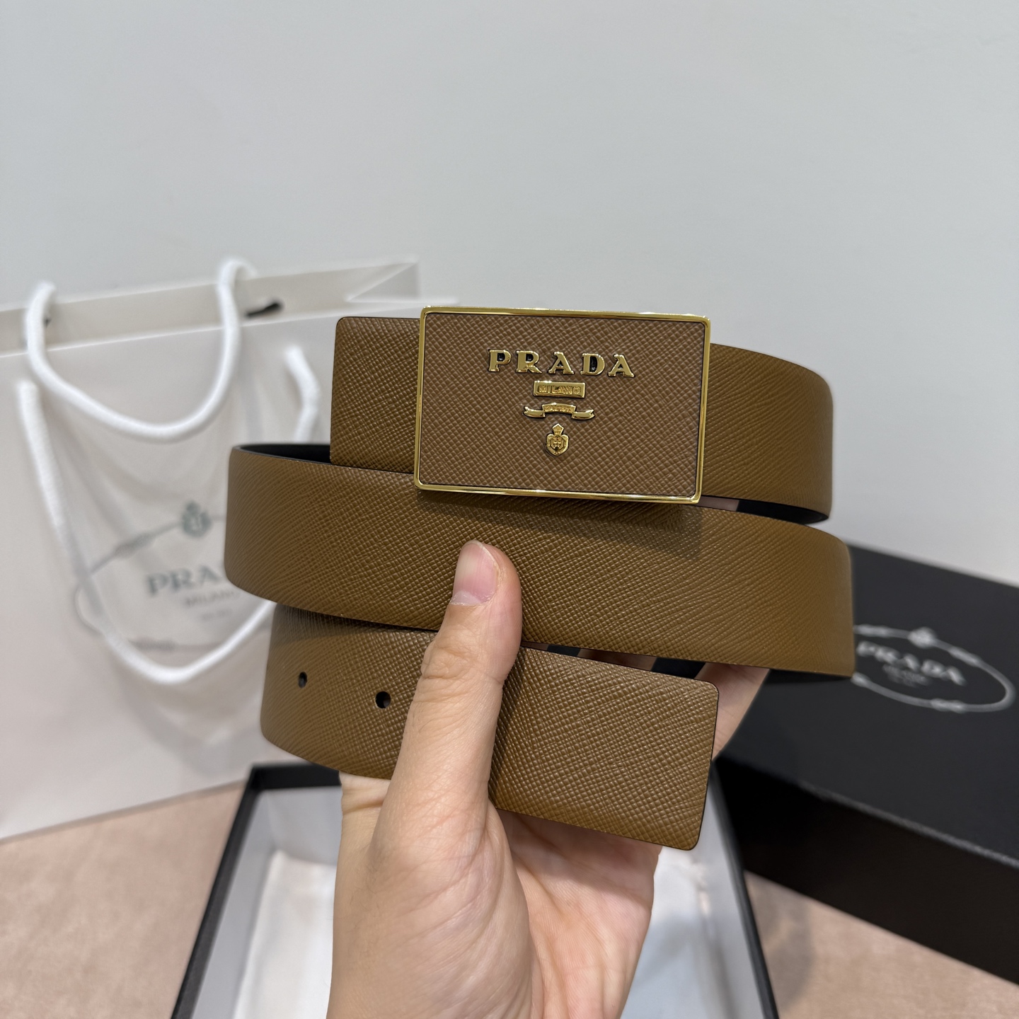 Prada bælte PRADA 3,4 cm — photo 2