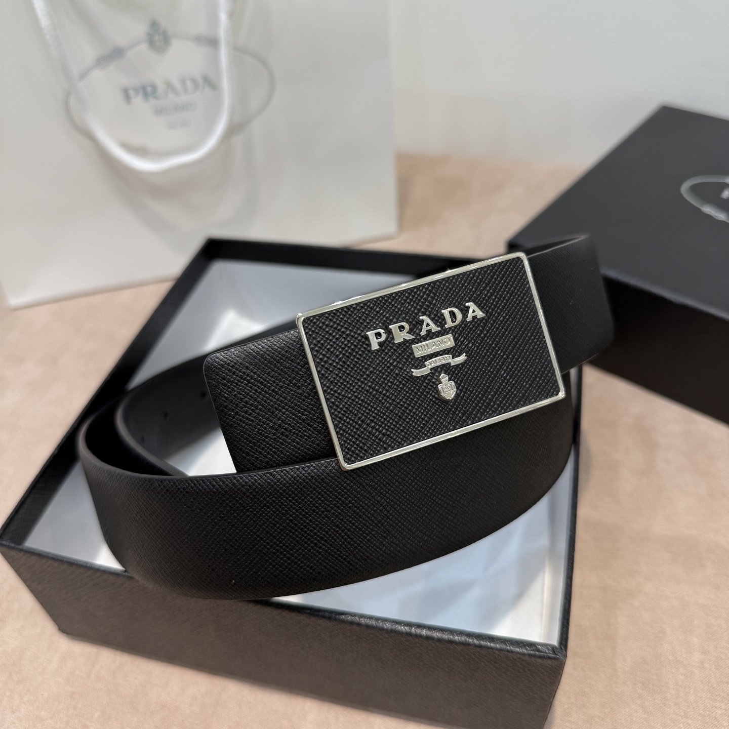 Ремень Prada 3,4см
