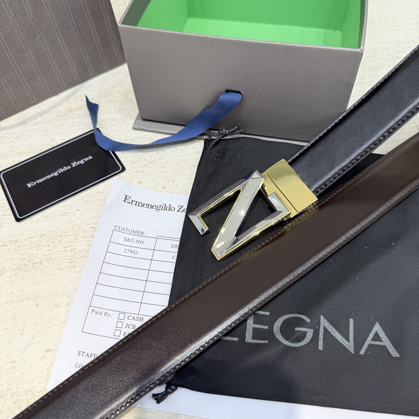 ZEGNA belt 🇮🇹🇮🇹🇮🇹Zegna ·Italy · Gancio ·3.5cm · · — photo 4