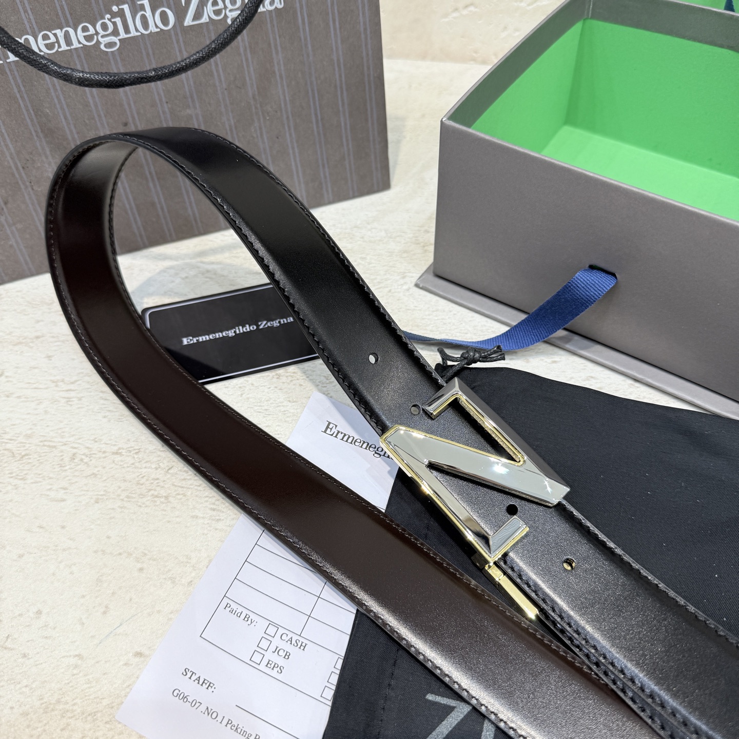 ZEGNA belt 🇮🇹🇮🇹🇮🇹Zegna ·Italy · Gancio ·3.5cm · · — photo 5