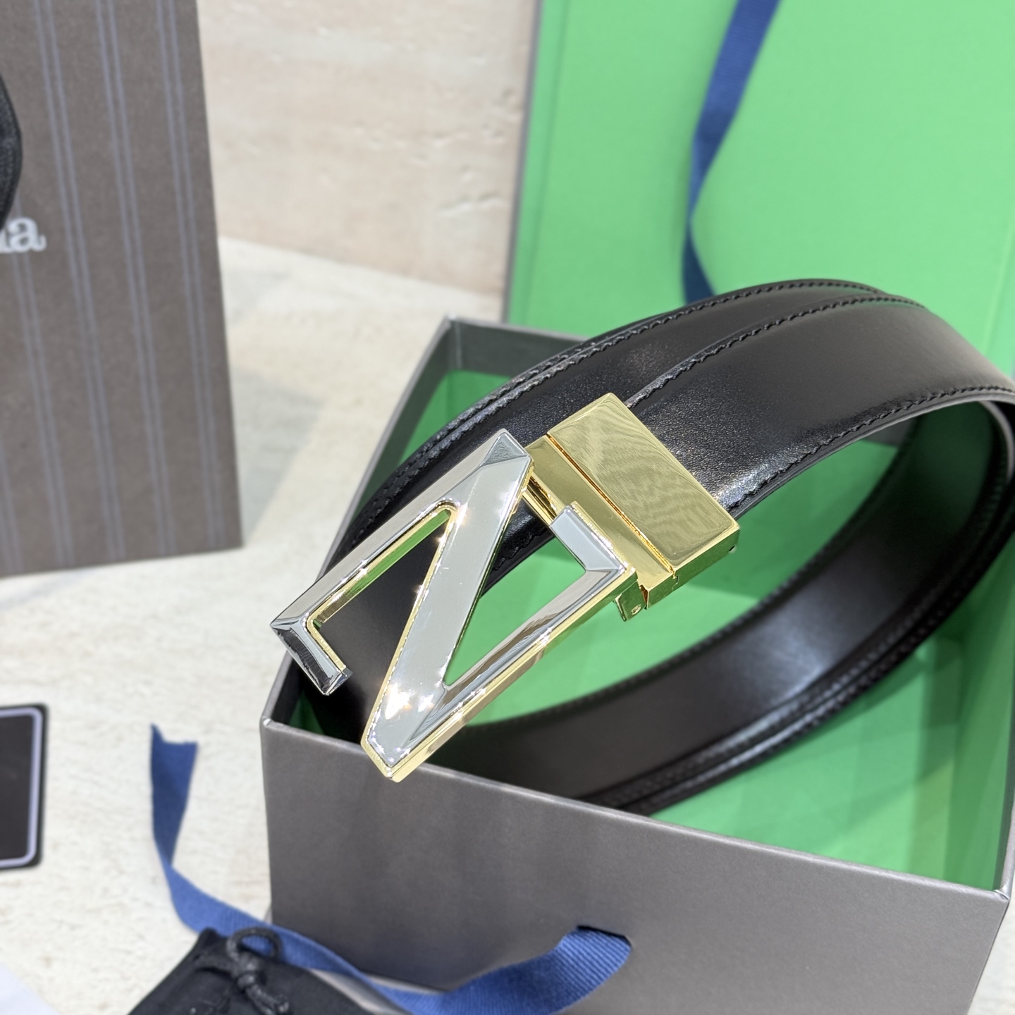 ZEGNA belt 🇮🇹🇮🇹🇮🇹Zegna ·Italy · Gancio ·3.5cm · · — photo 7