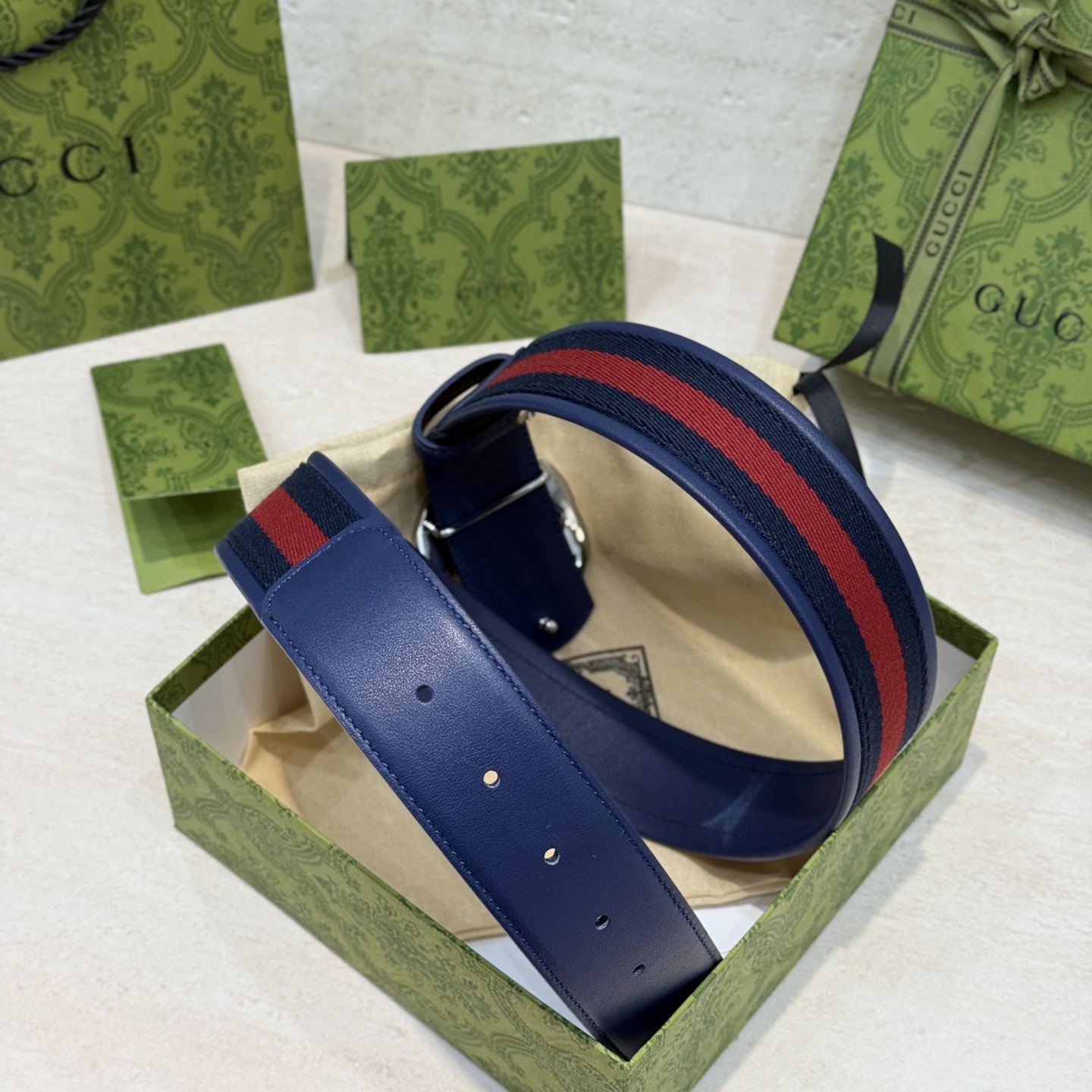 GUCCI belt Gucci ， 2026 。 ， G 。 GG ， ， 4cm — photo 4